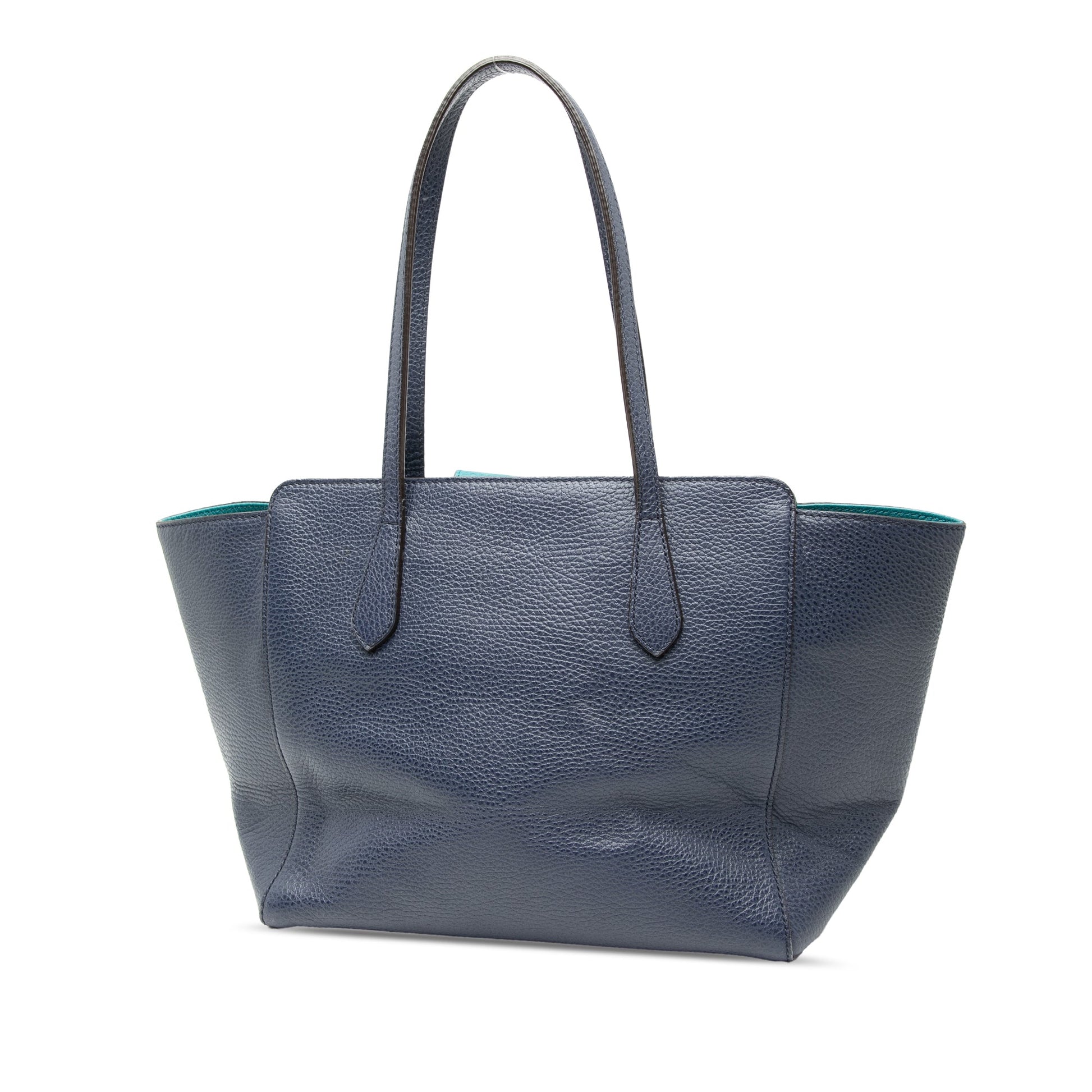 Gucci Medium Leather Swing Tote