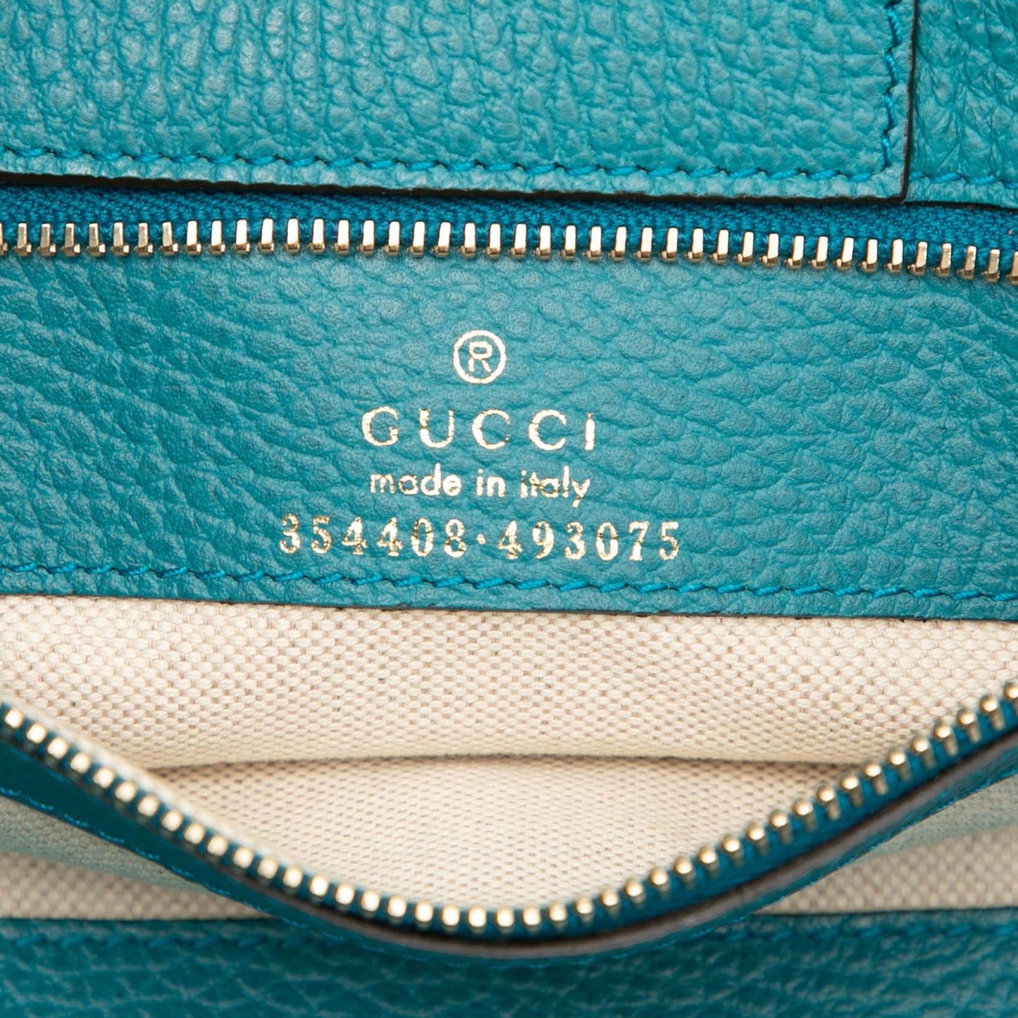 Gucci Medium Leather Swing Tote