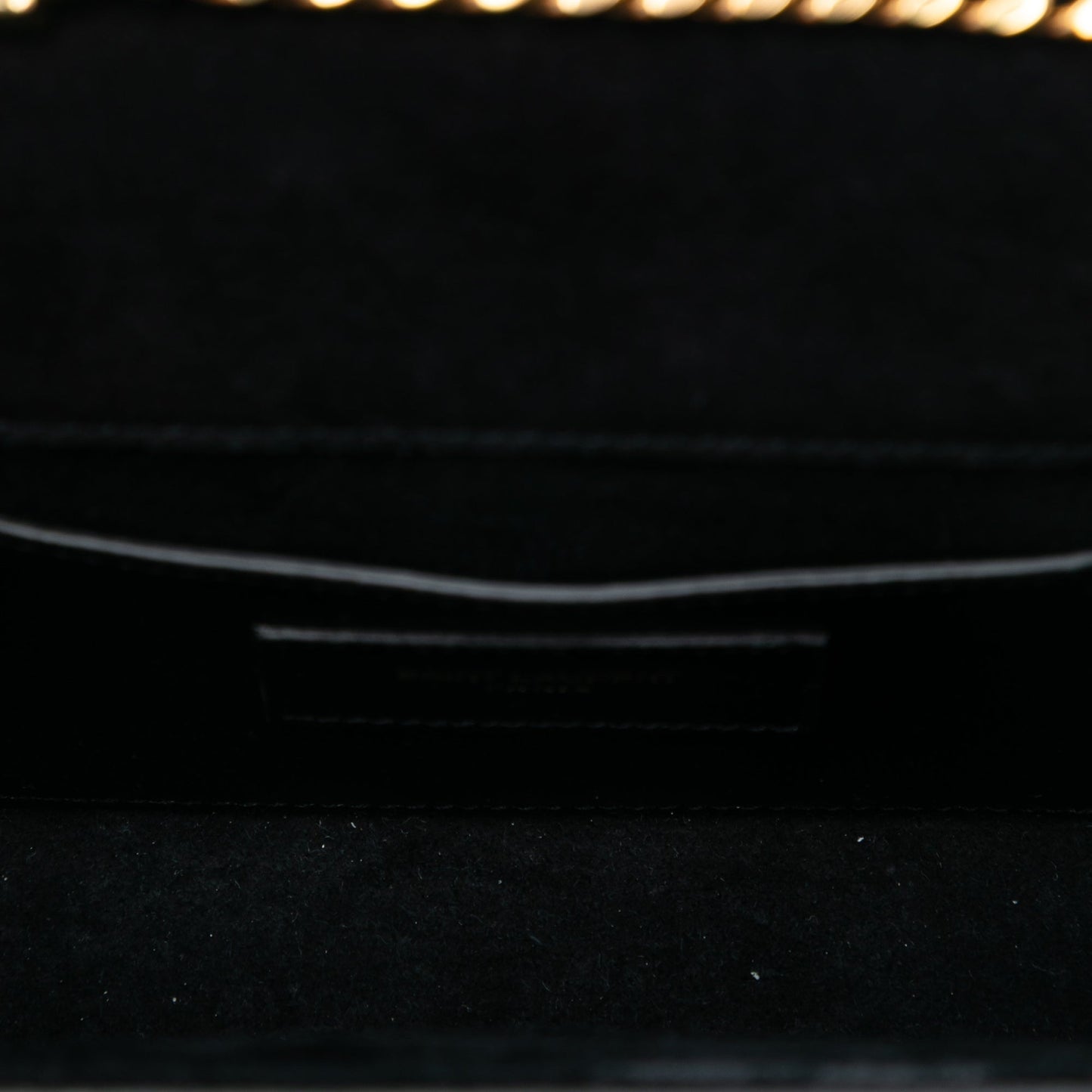 Saint Laurent Small Patent Monogram Kate Tassel Crossbody
