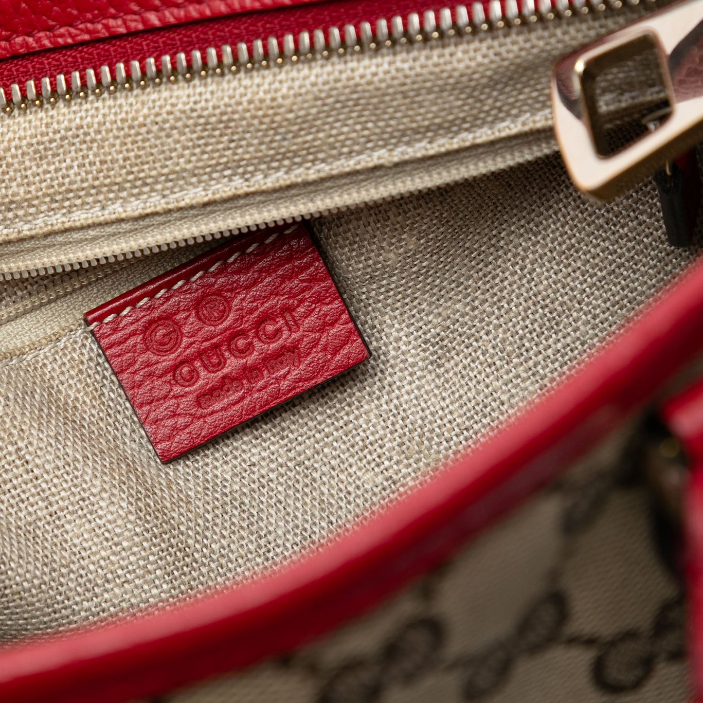 Gucci Small GG Canvas Bree Satchel