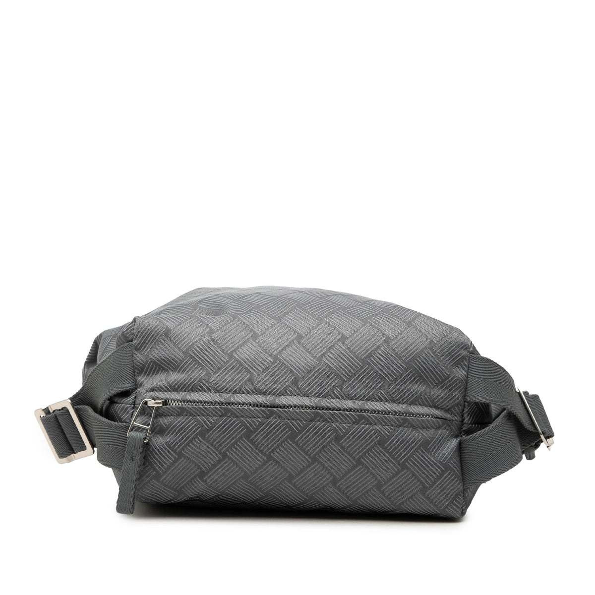 Bottega Veneta Nylon Intrecciato Trekking Shoulder Bag