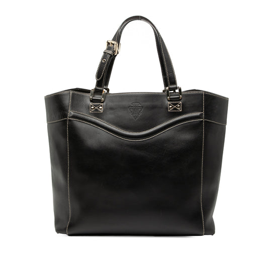 Gucci Leather Hysteria Crest Tote