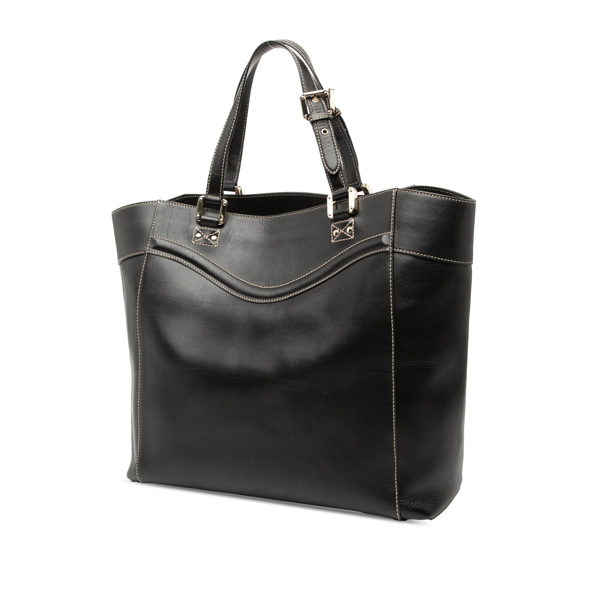 Gucci Leather Hysteria Crest Tote