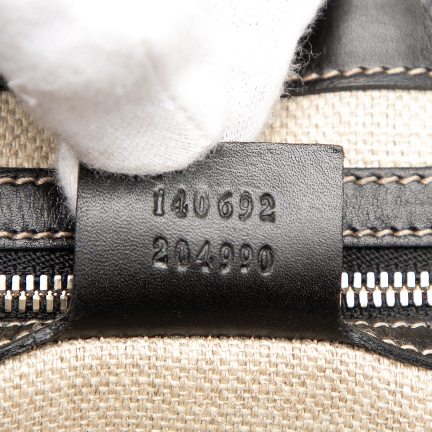 Gucci Leather Hysteria Crest Tote