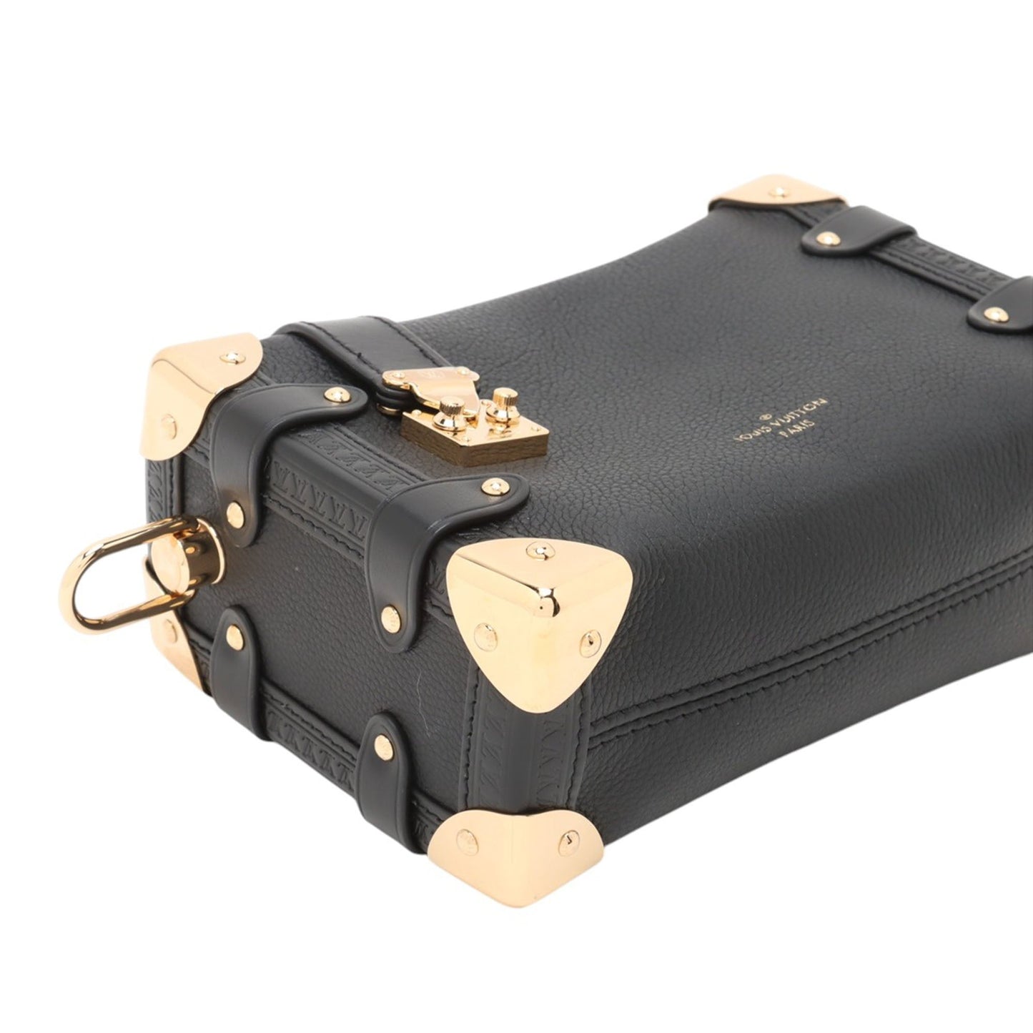Louis Vuitton Grained Calfskin Side Trunk PM