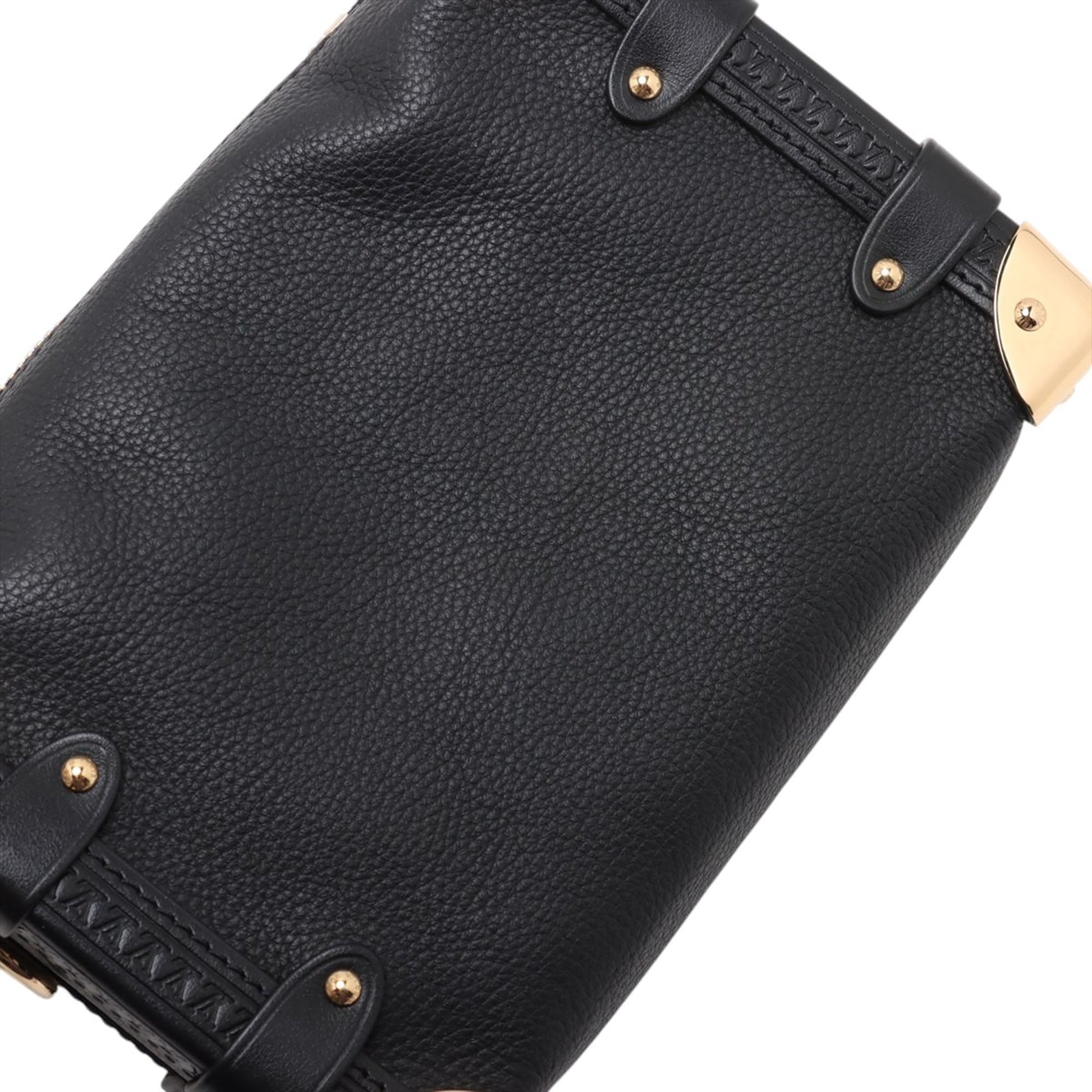 Louis Vuitton Grained Calfskin Side Trunk PM