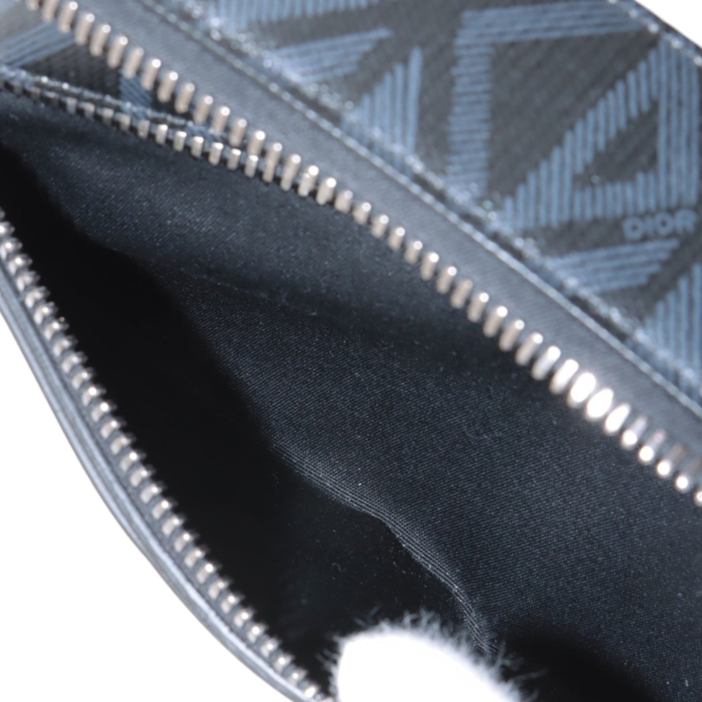 Dior CD Diamond Coated Canvas Messenger Pouch