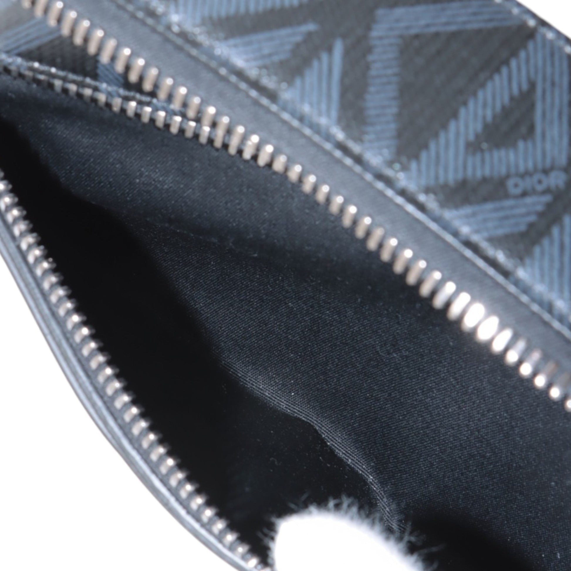 Dior CD Diamond Coated Canvas Messenger Pouch