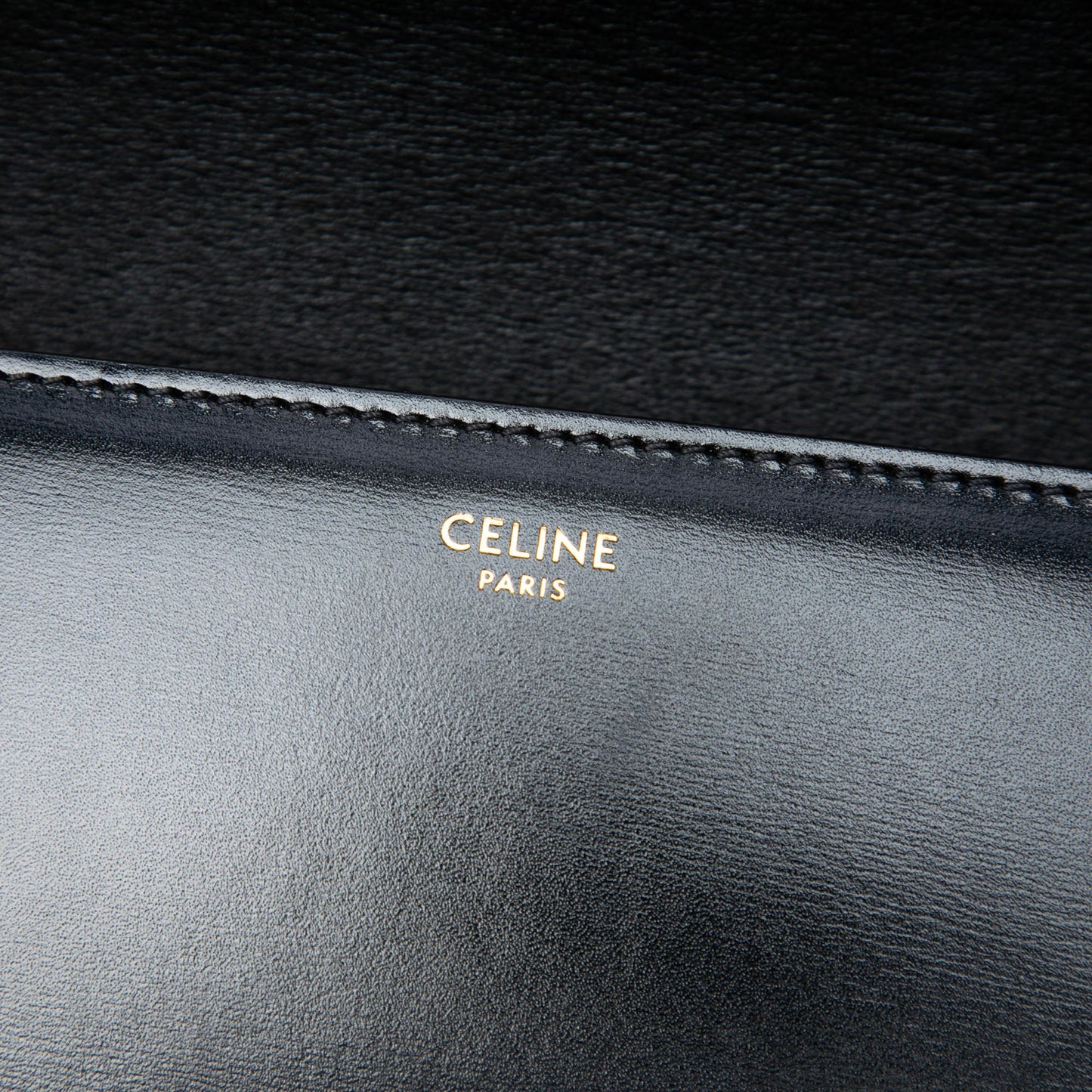 Celine Classique Shiny Calfskin Triomphe Crossbody