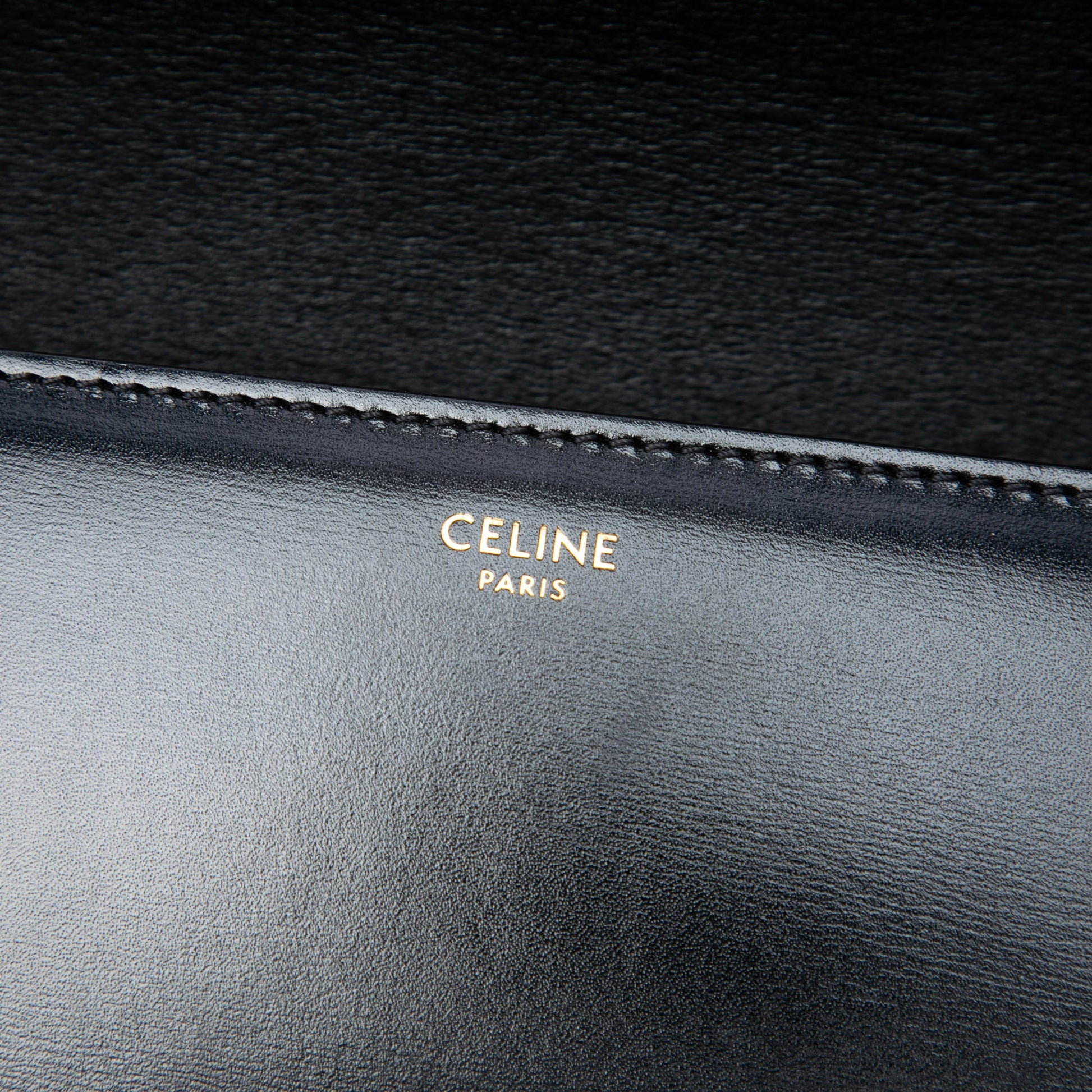 Celine Classique Shiny Calfskin Triomphe Crossbody