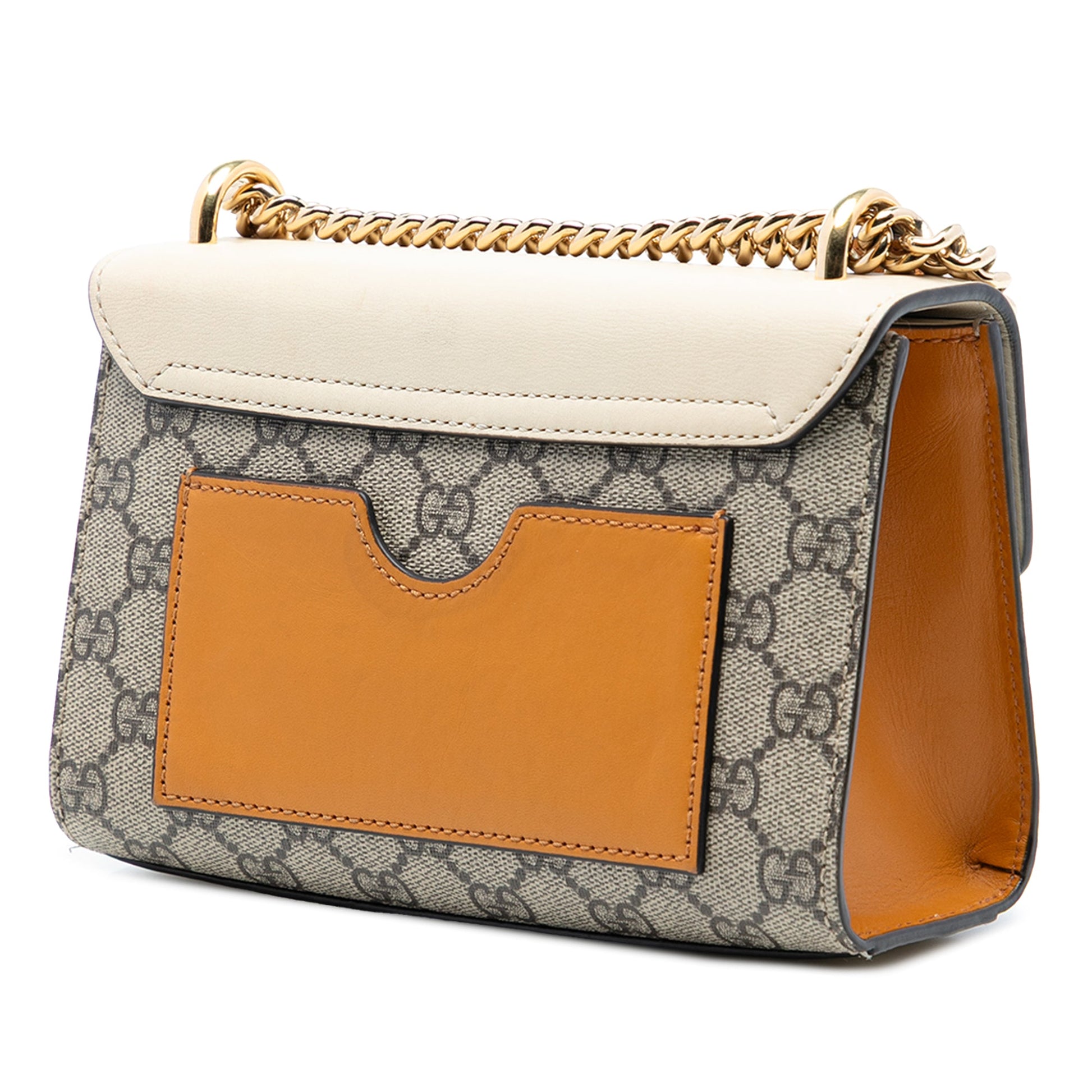 Gucci Small GG Supreme Padlock Crossbody