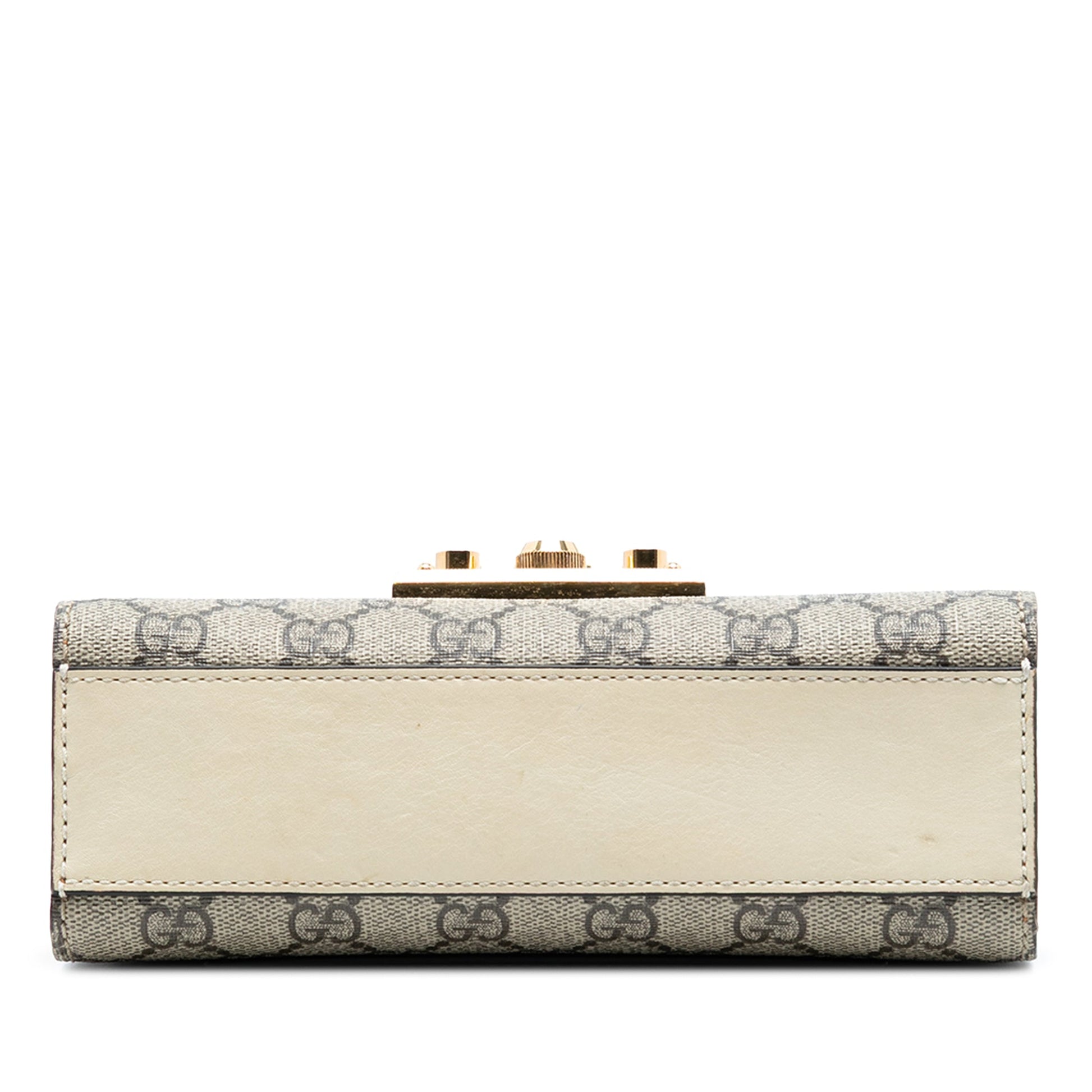 Gucci Small GG Supreme Padlock Crossbody