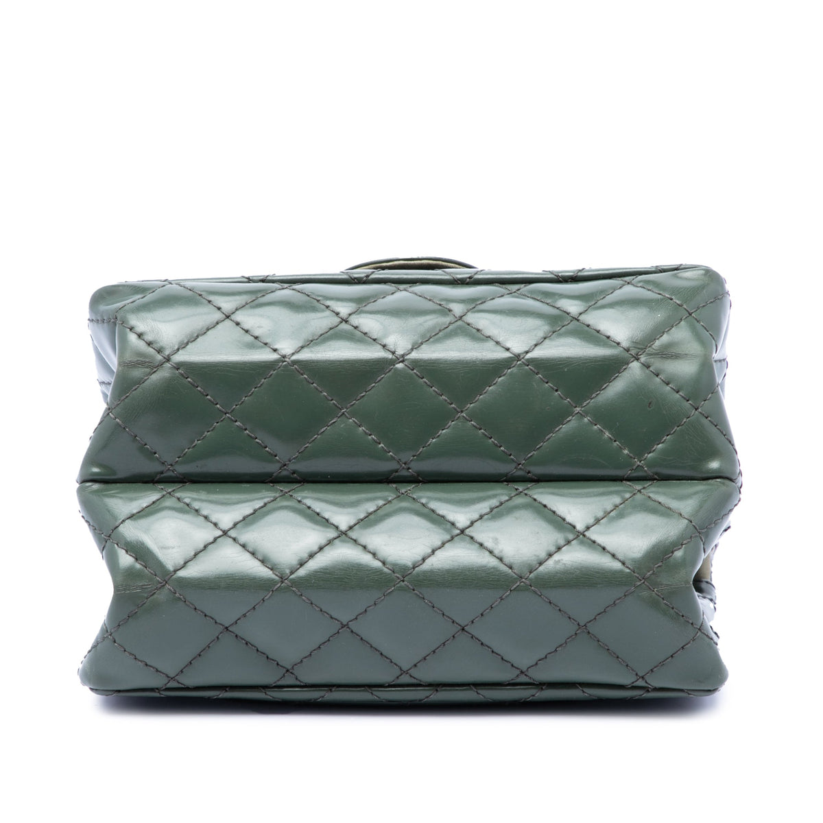 Chanel Quilted Patent Reissue 2.55 Double Compartment Single Flap 224