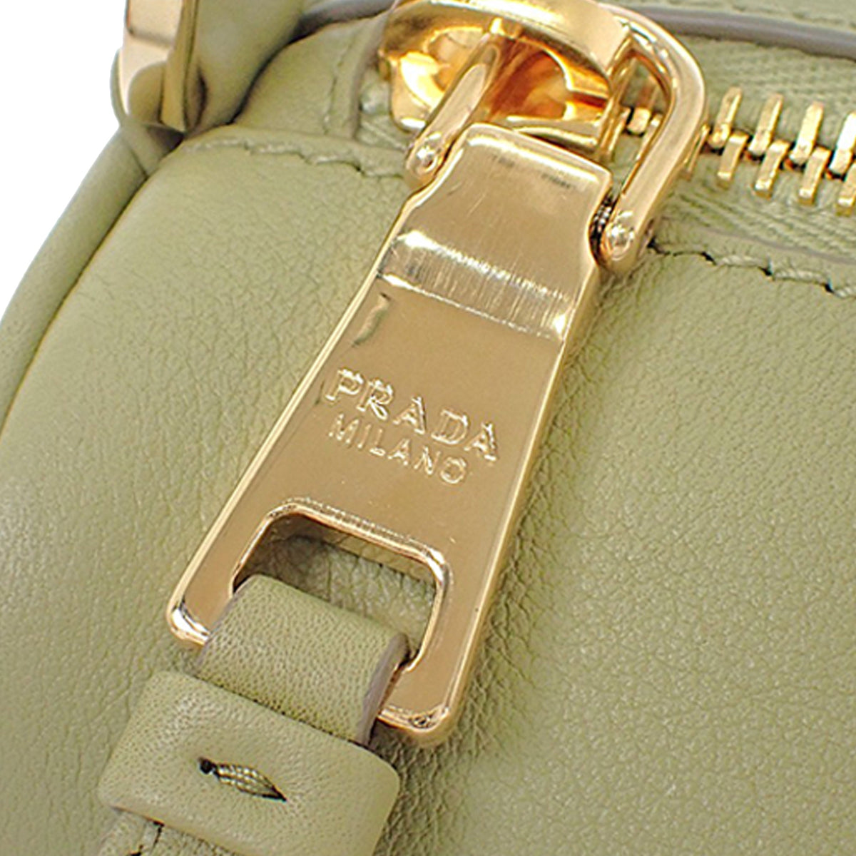 Prada Calfskin Pouch Shoulder Bag