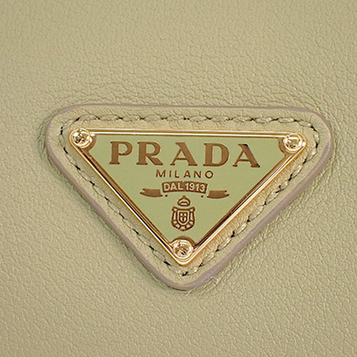 Prada Calfskin Pouch Shoulder Bag