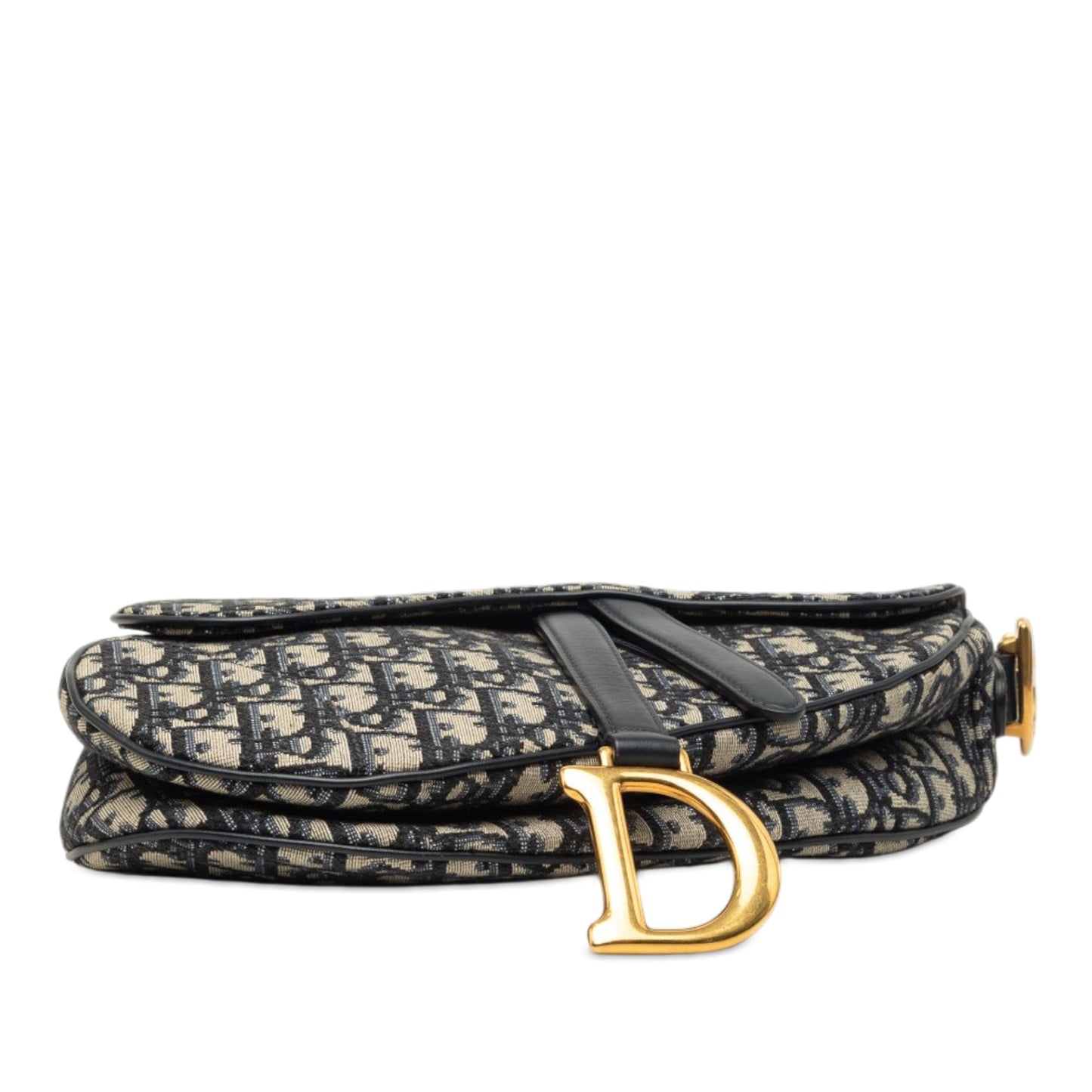 Dior Oblique Canvas Saddle Bag
