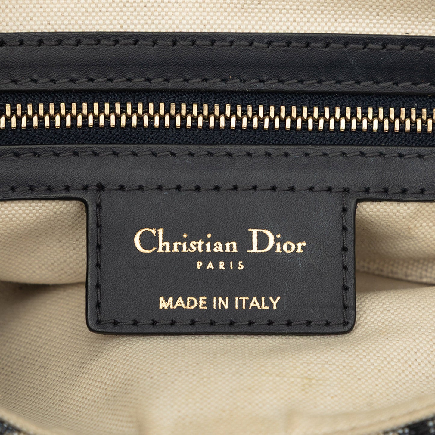 Dior Oblique Canvas Saddle Bag