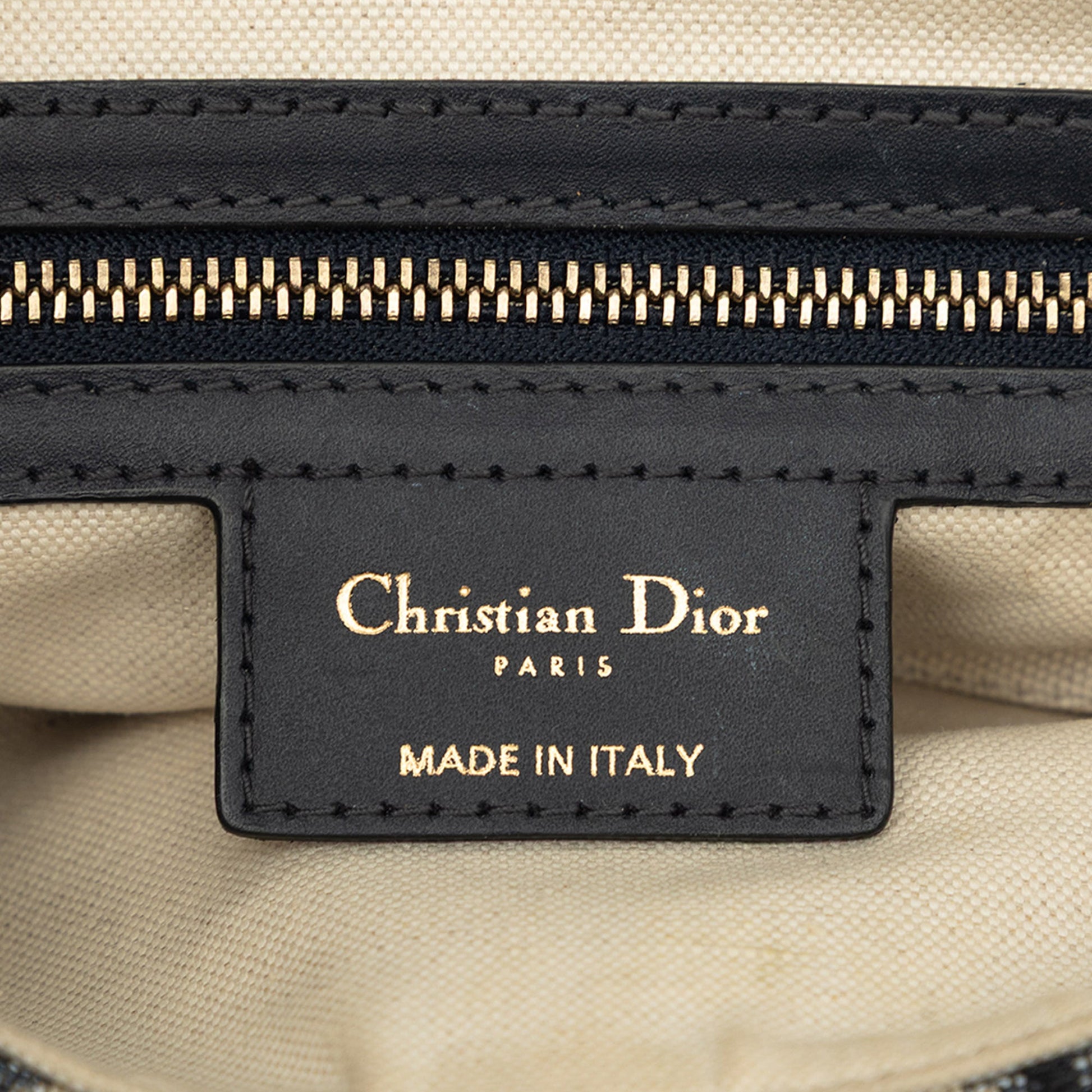 Dior Oblique Canvas Saddle Bag