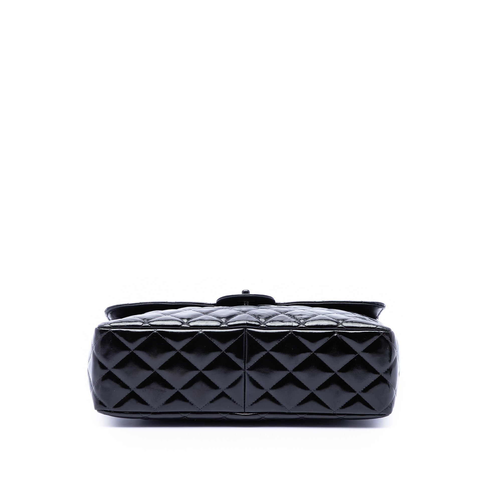 Chanel Jumbo Classic Patent Single Flap