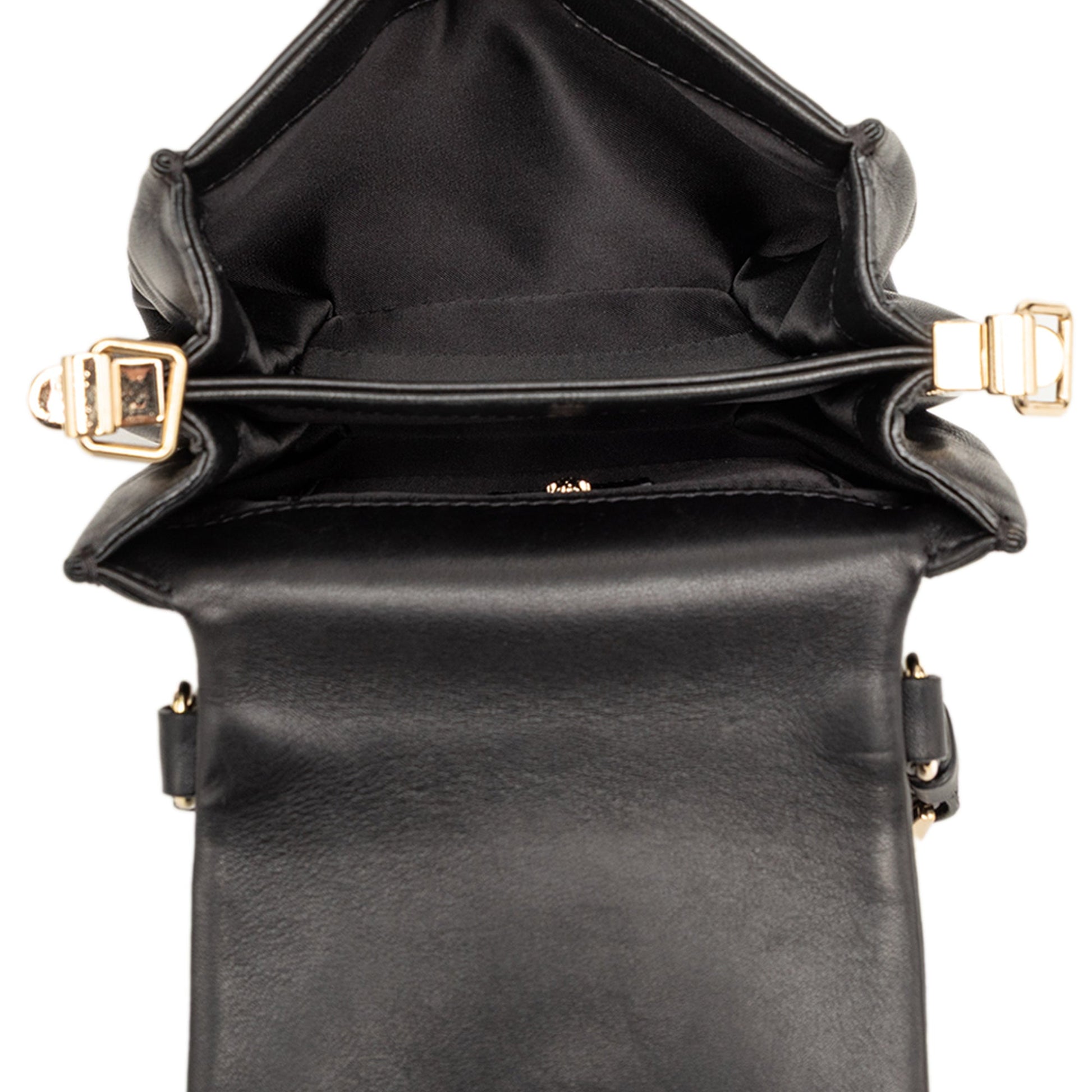 Versace Leather La Medusa Satchel