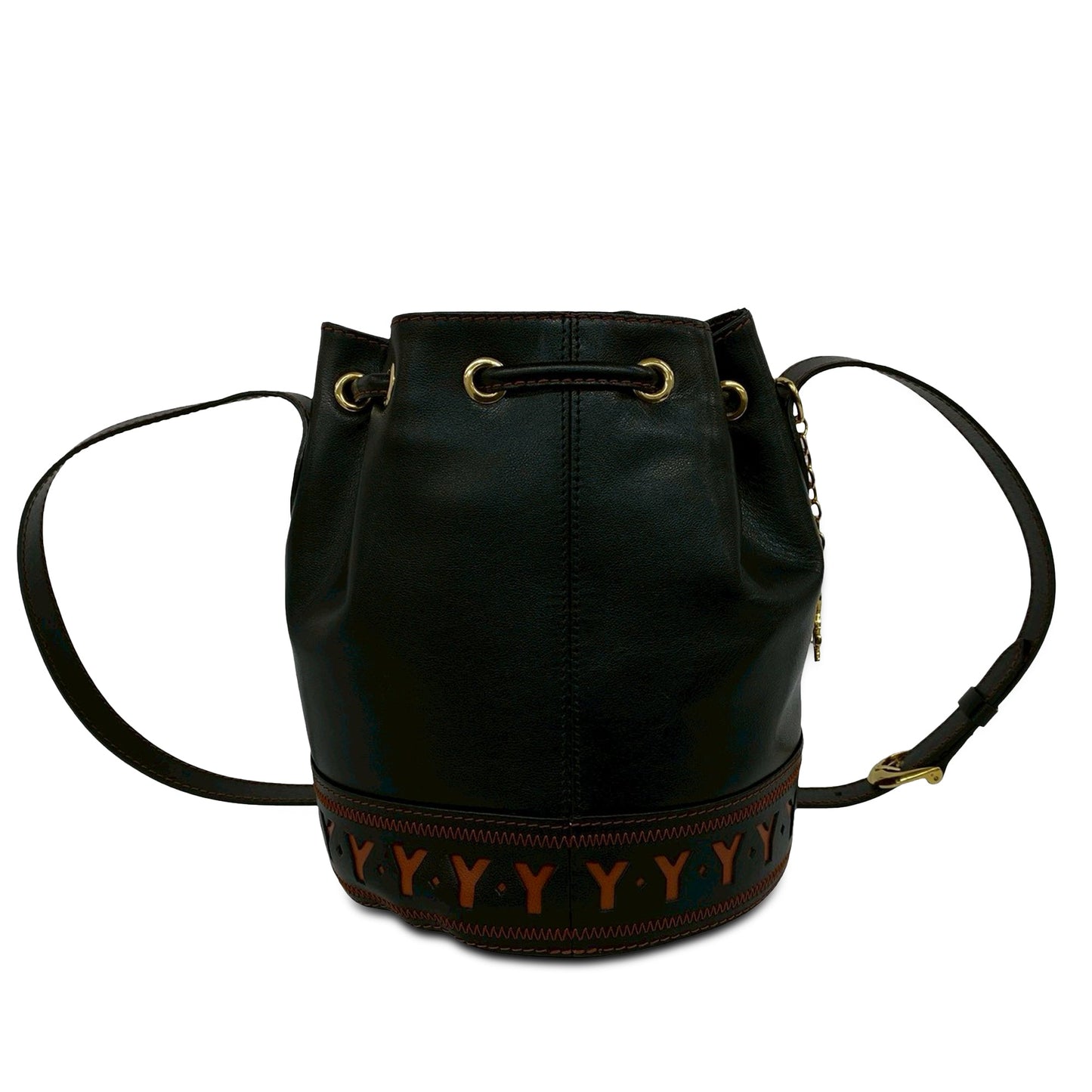 Saint Laurent Leather Bucket Bag
