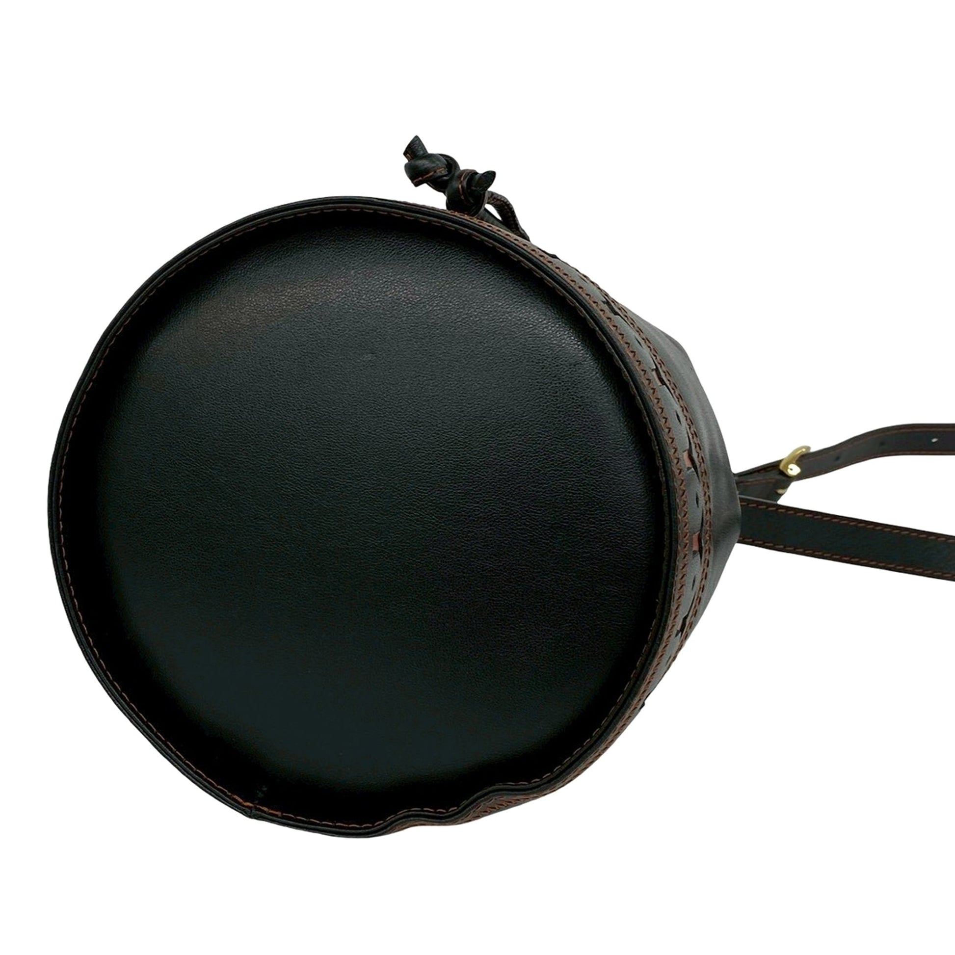 Saint Laurent Leather Bucket Bag