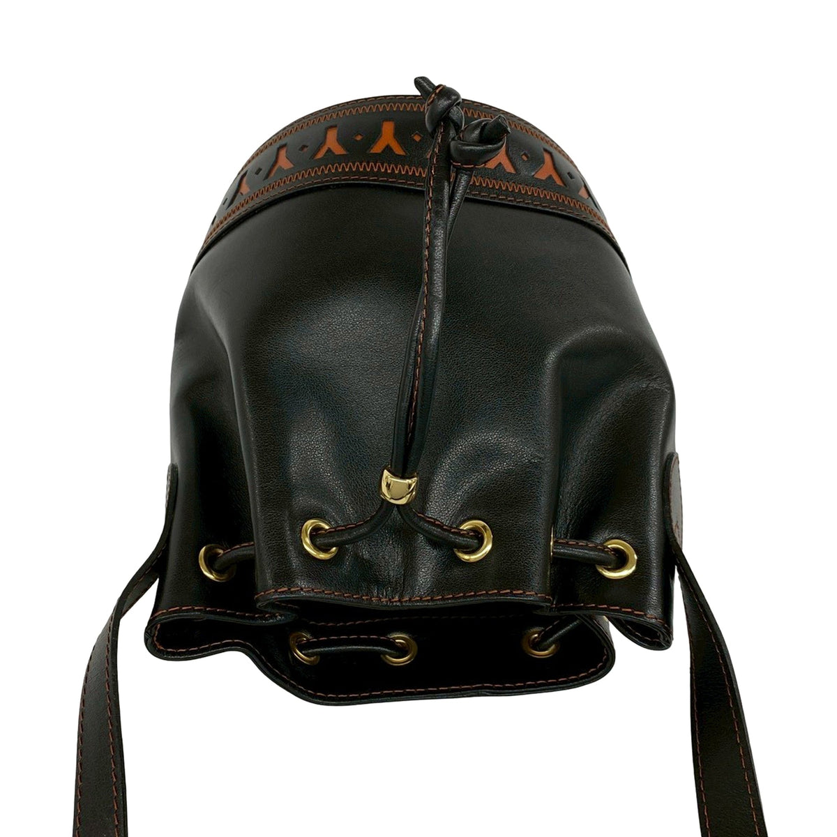 Saint Laurent Leather Bucket Bag