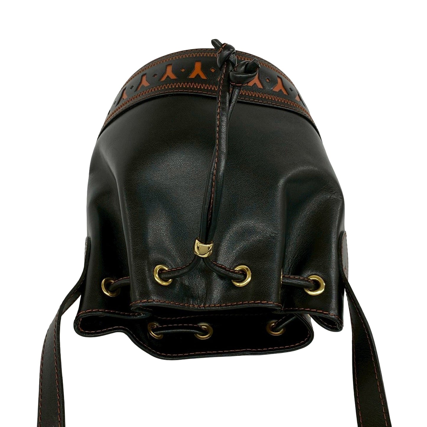 Saint Laurent Leather Bucket Bag