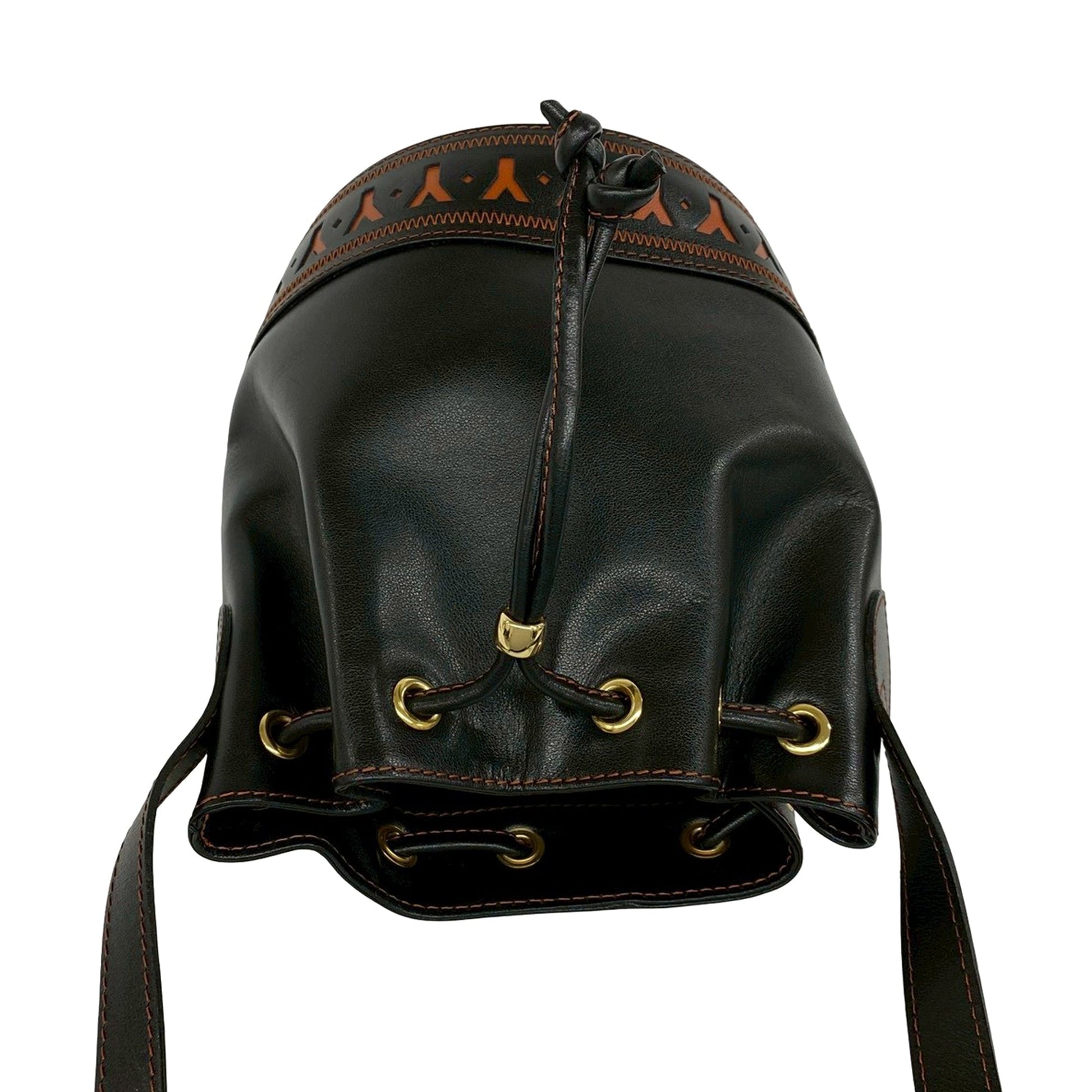 Saint Laurent Leather Bucket Bag