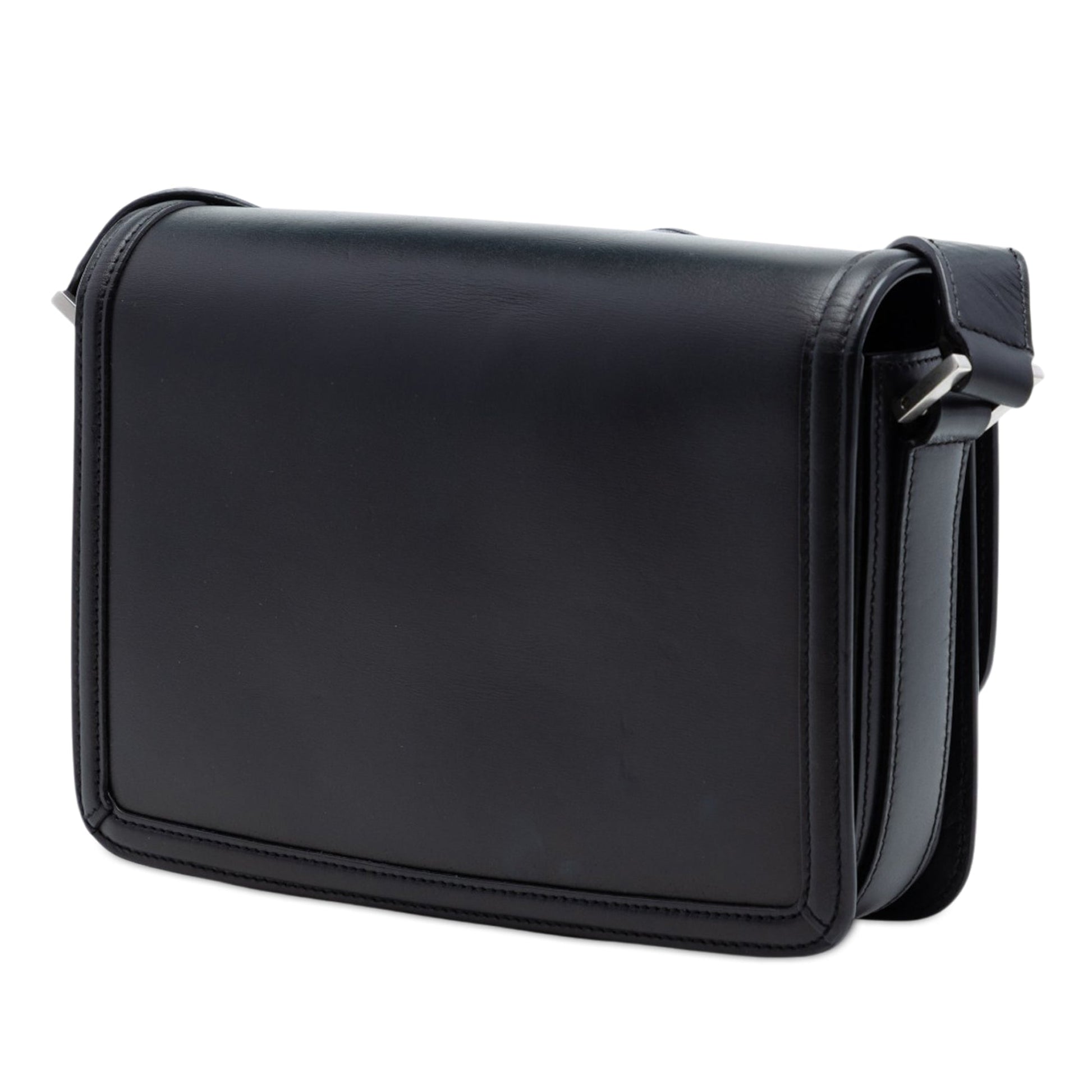 Saint Laurent Medium Calfskin Solferino Satchel In Box