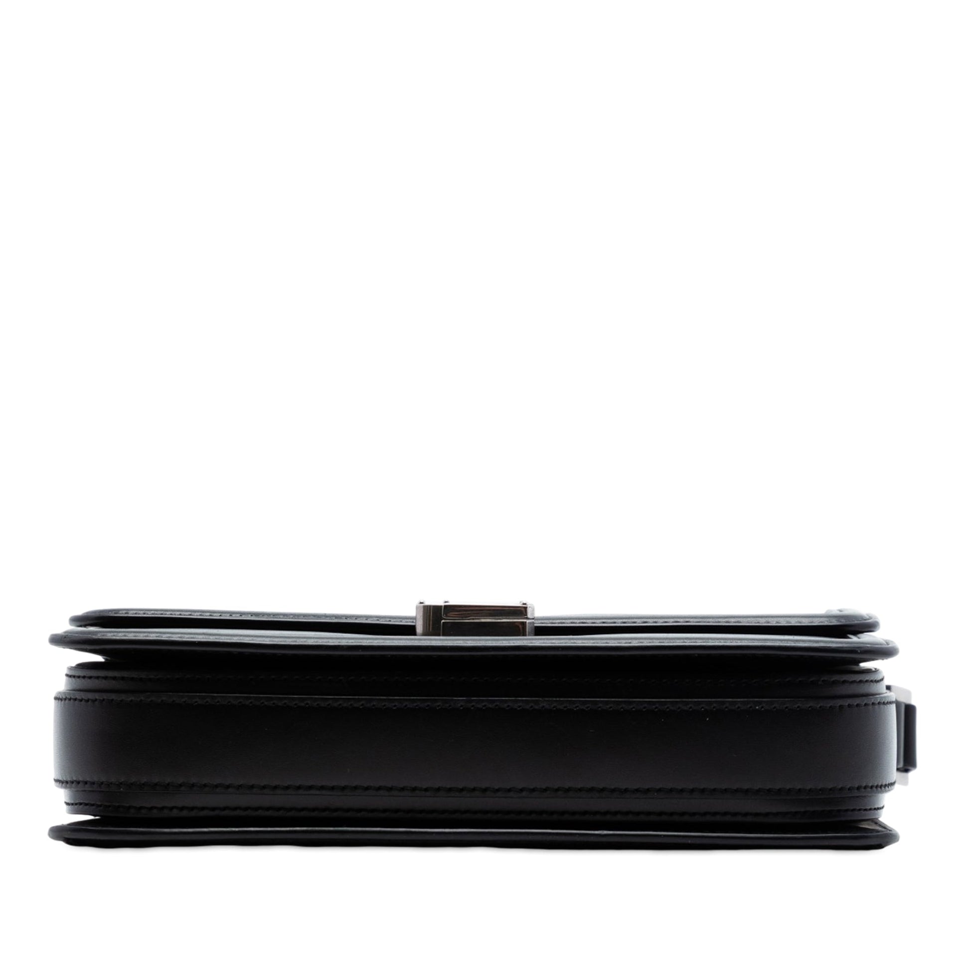 Saint Laurent Medium Calfskin Solferino Satchel In Box