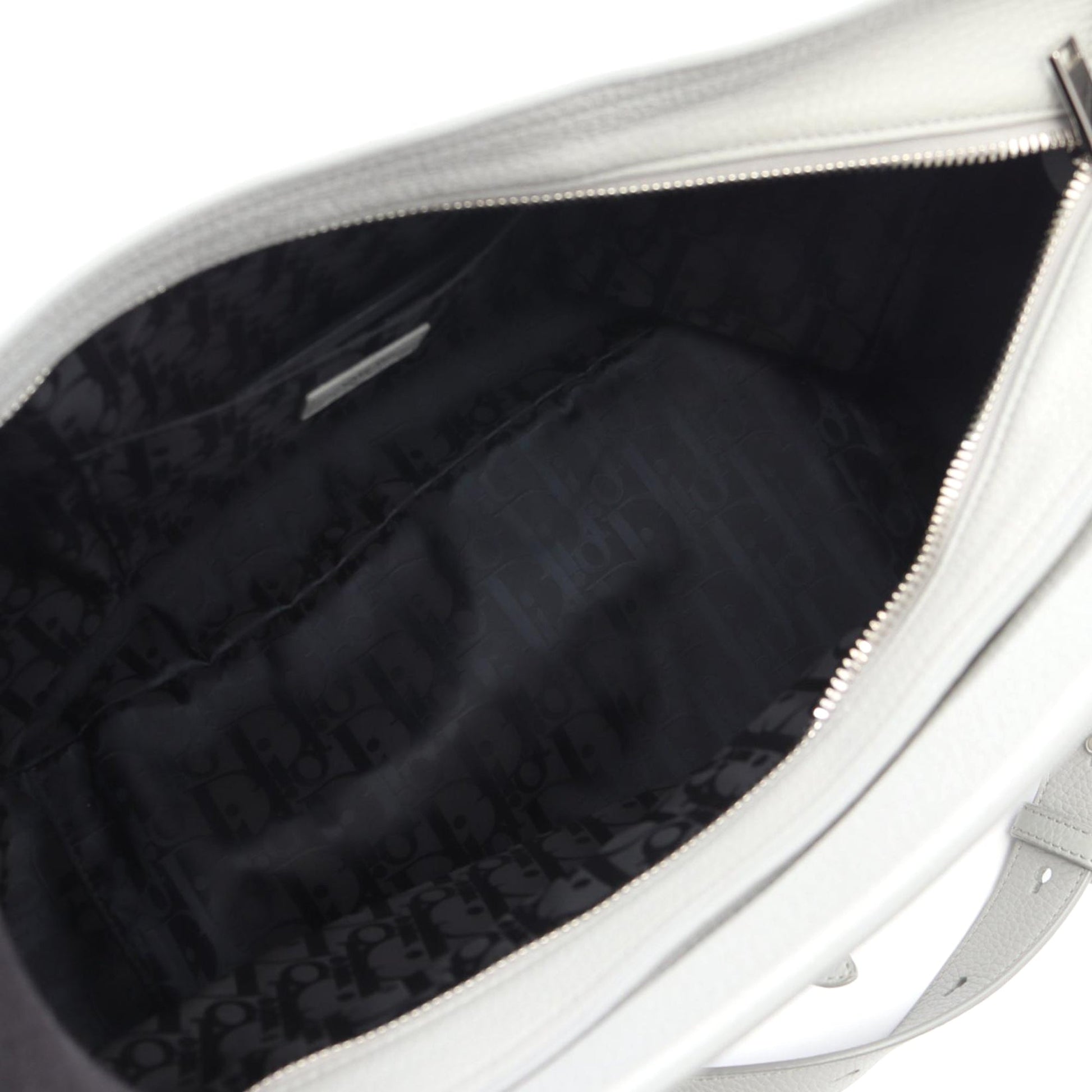 Dior Grained Calfskin Soft Saddle Satchel