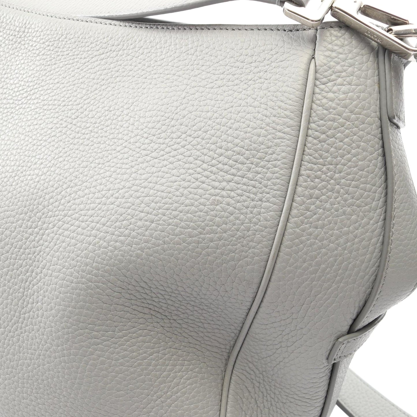 Dior Grained Calfskin Soft Saddle Satchel