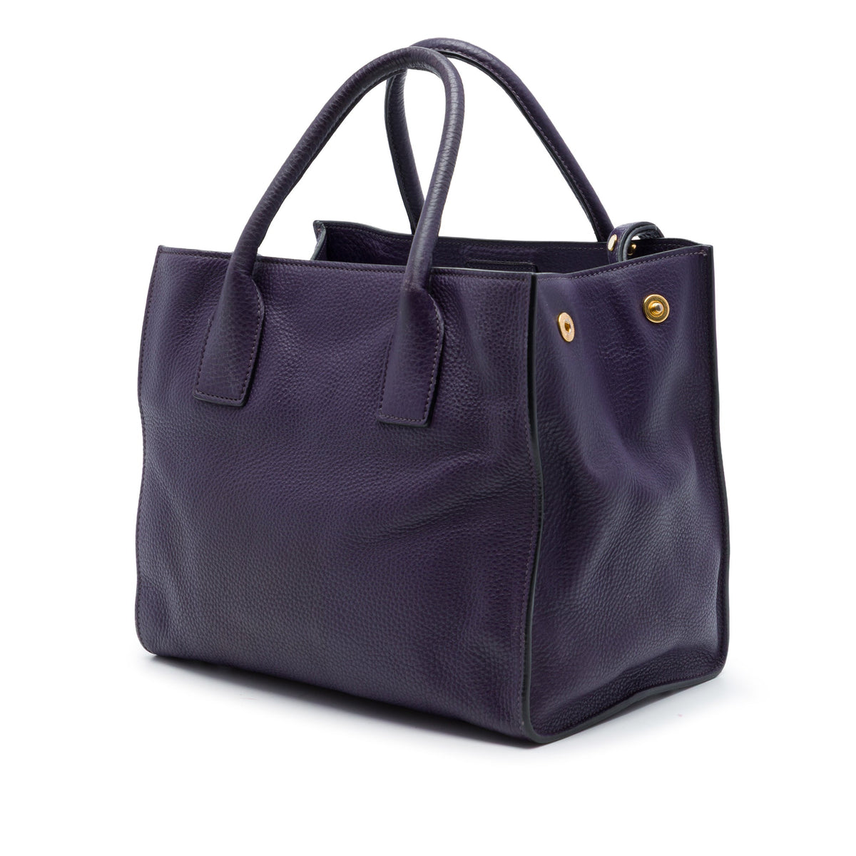 Prada Vitello Daino Open Convertible Tote