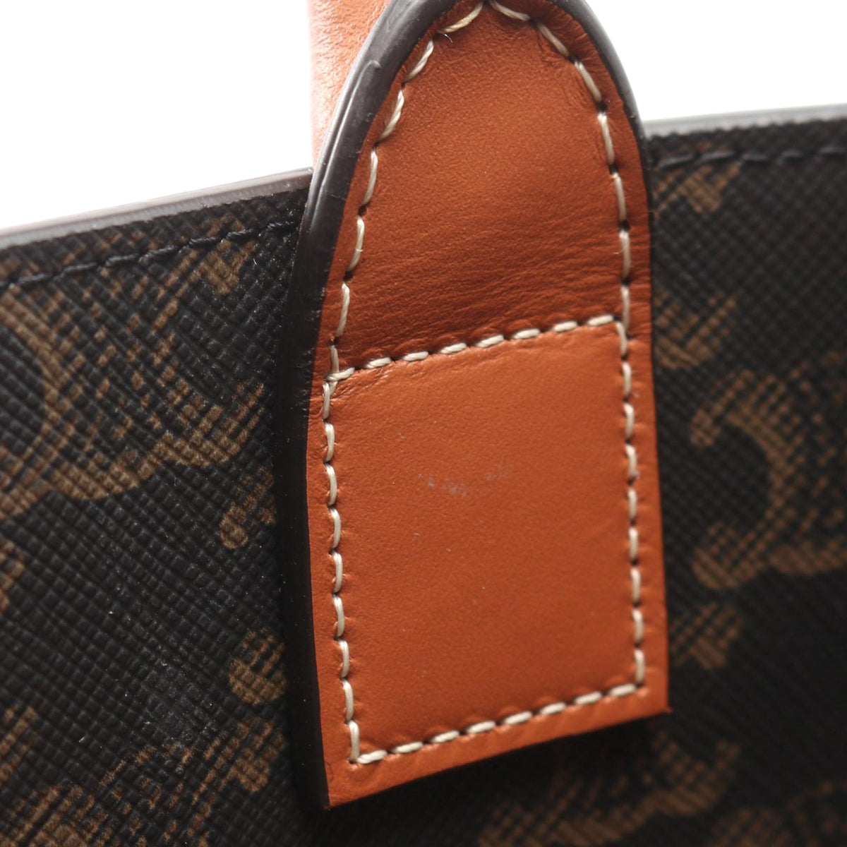 Celine Small Triomphe Coated Canvas Vertical Cabas Tote