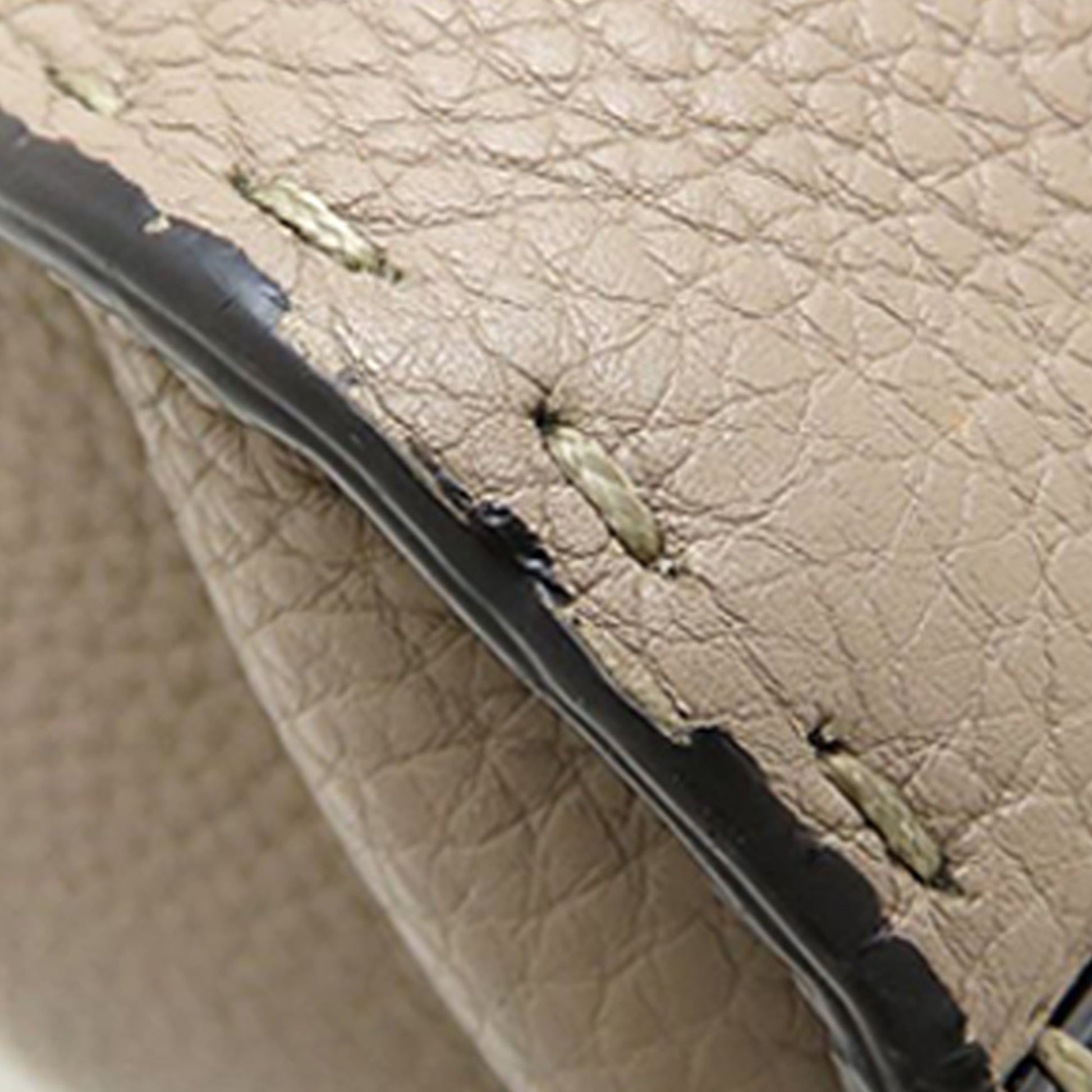 Fendi Medium Leather Selleria Peekaboo Iconic Satchel