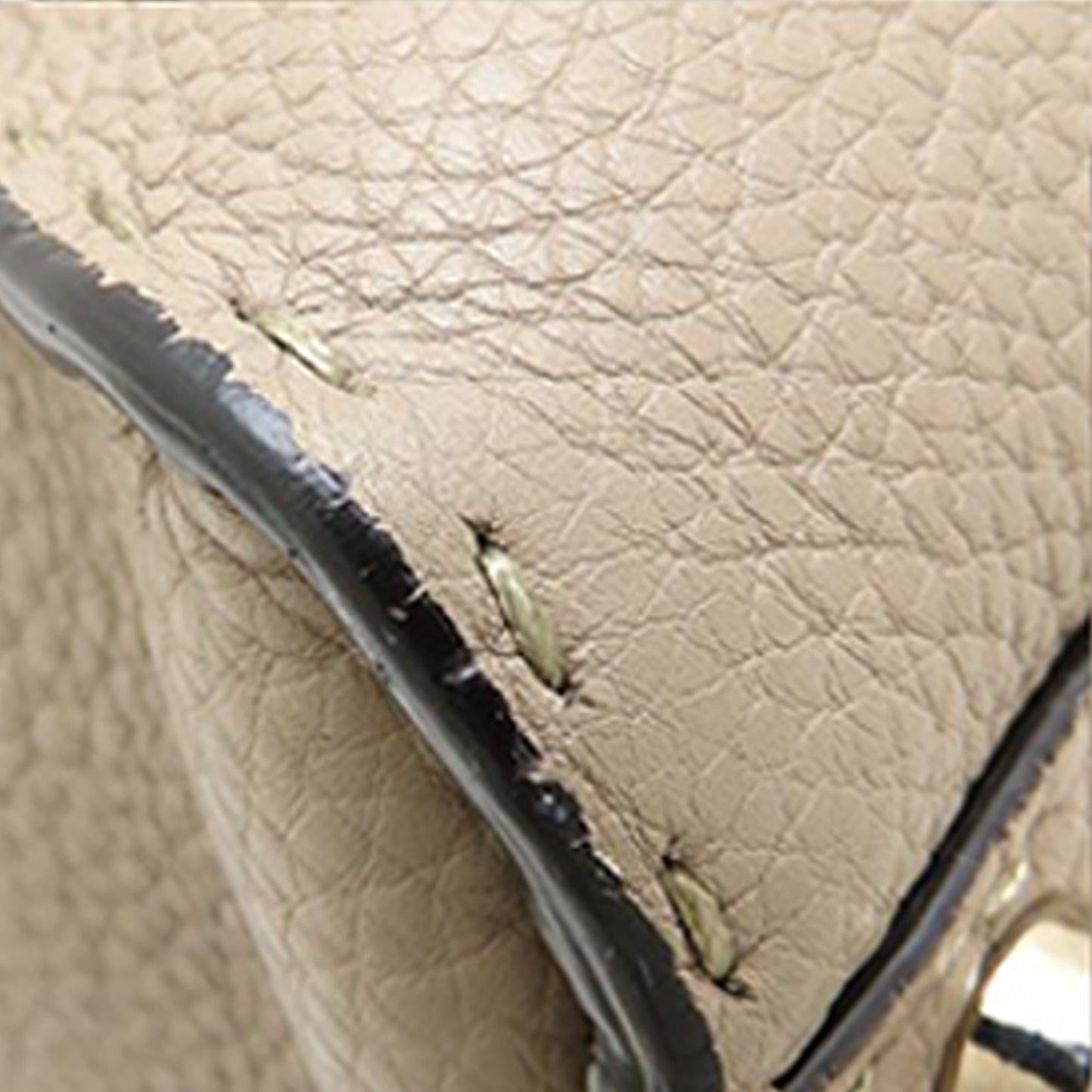 Fendi Medium Leather Selleria Peekaboo Iconic Satchel