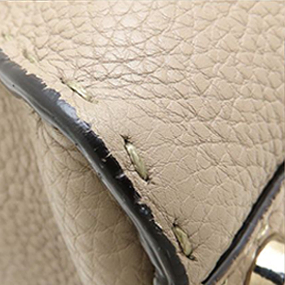 Fendi Medium Leather Selleria Peekaboo Iconic Satchel