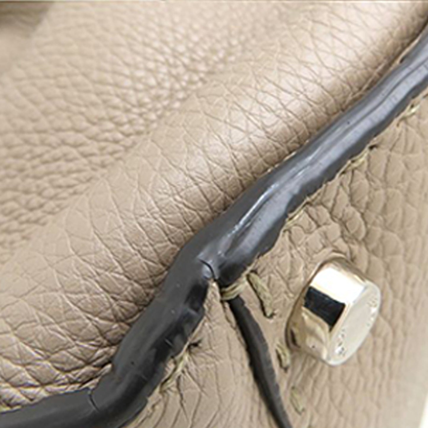 Fendi Medium Leather Selleria Peekaboo Iconic Satchel