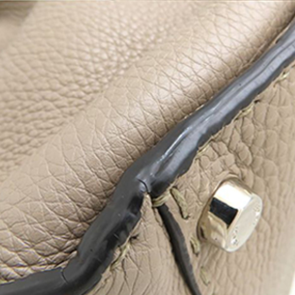 Fendi Medium Leather Selleria Peekaboo Iconic Satchel