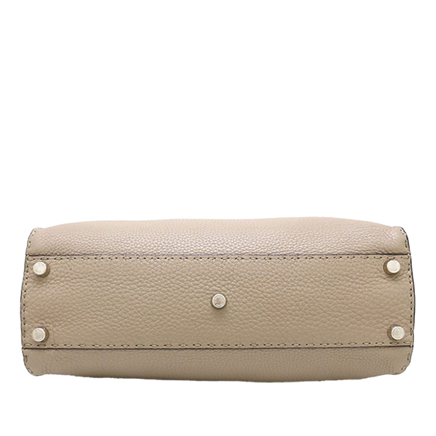 Fendi Medium Leather Selleria Peekaboo Iconic Satchel