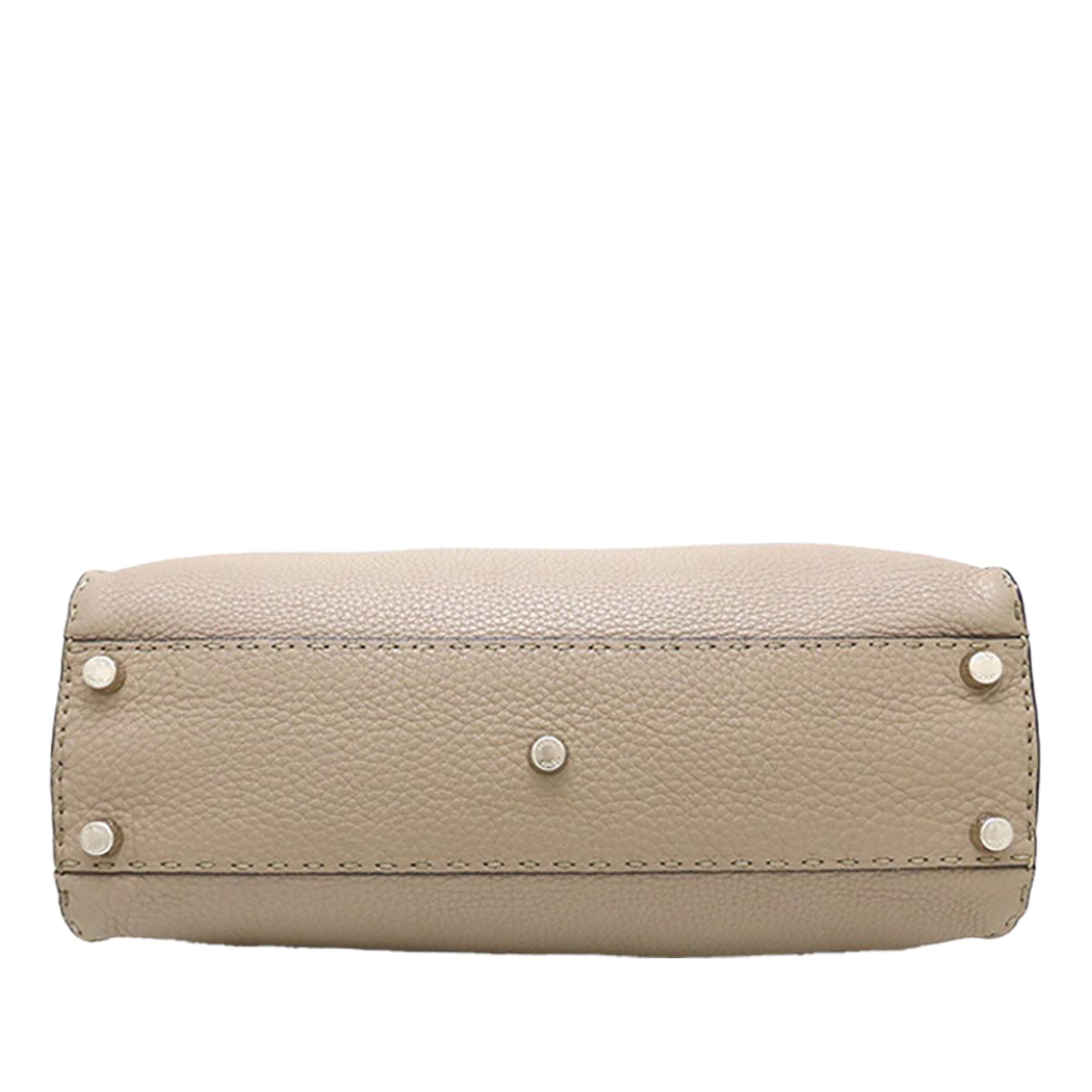 Fendi Medium Leather Selleria Peekaboo Iconic Satchel