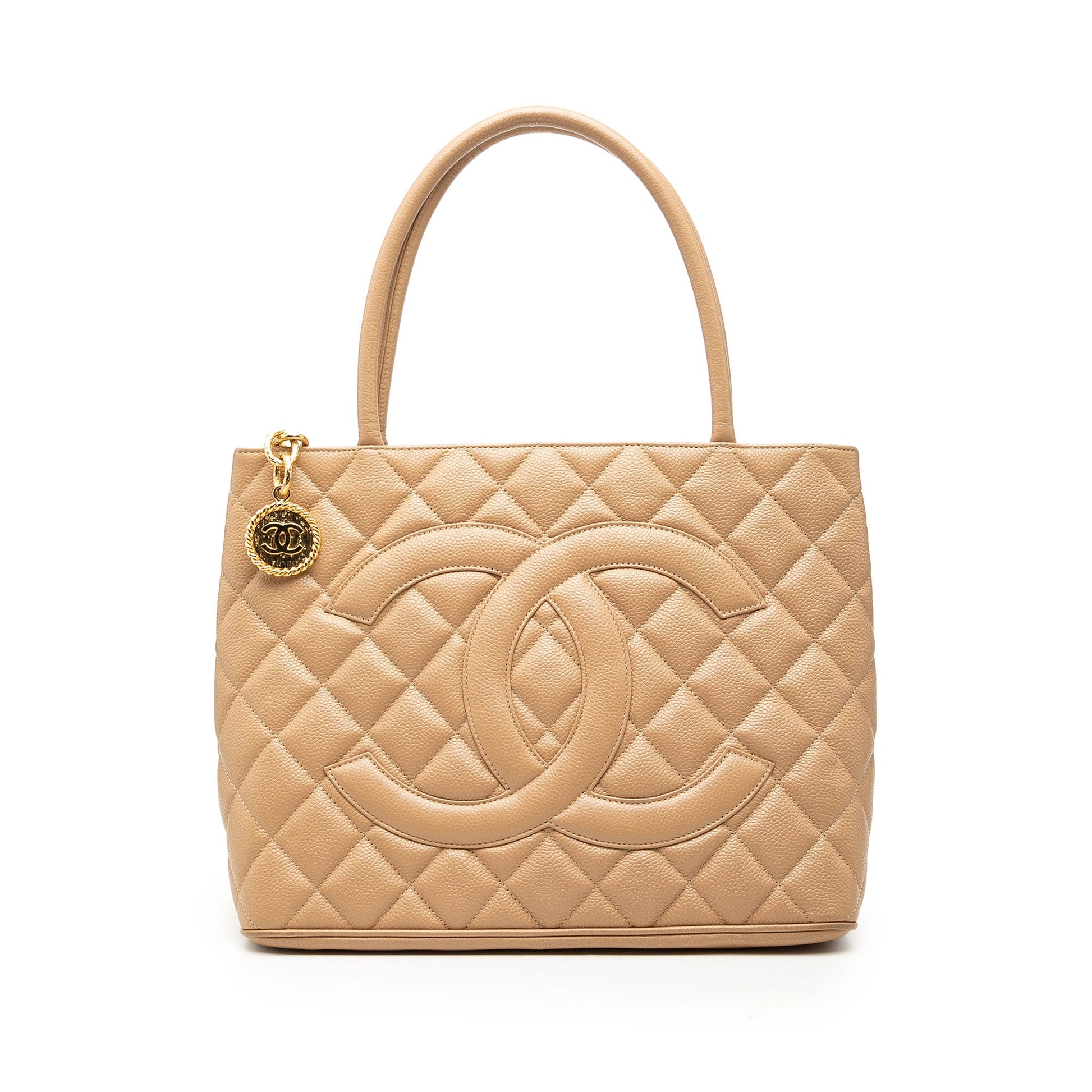 Chanel Caviar Medallion Tote