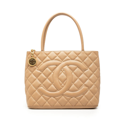 Chanel Caviar Medallion Tote