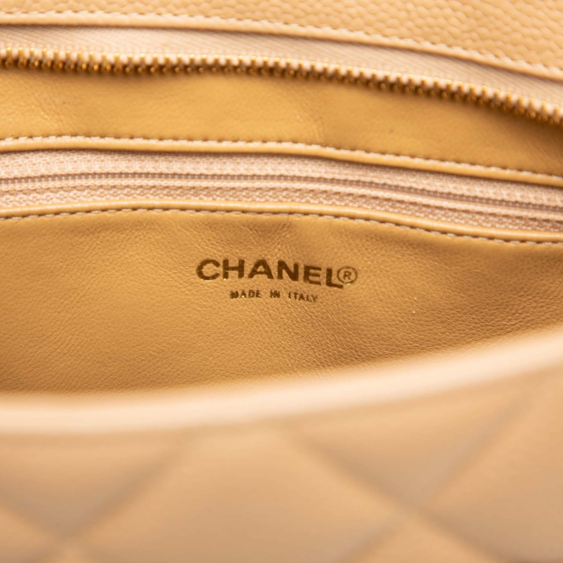 Chanel Caviar Medallion Tote