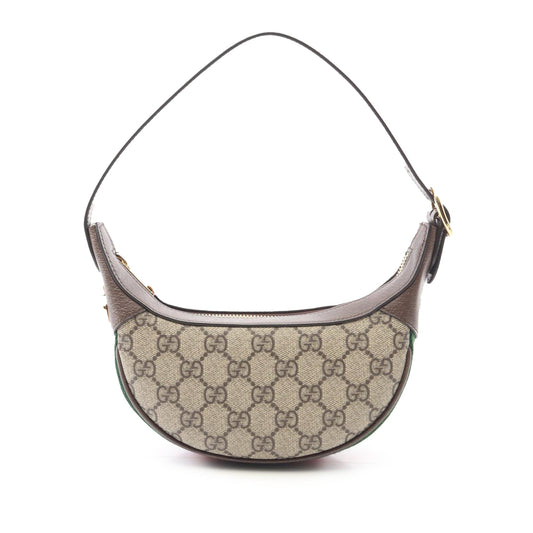 Gucci Mini GG Supreme Web Ophidia Shoulder Bag