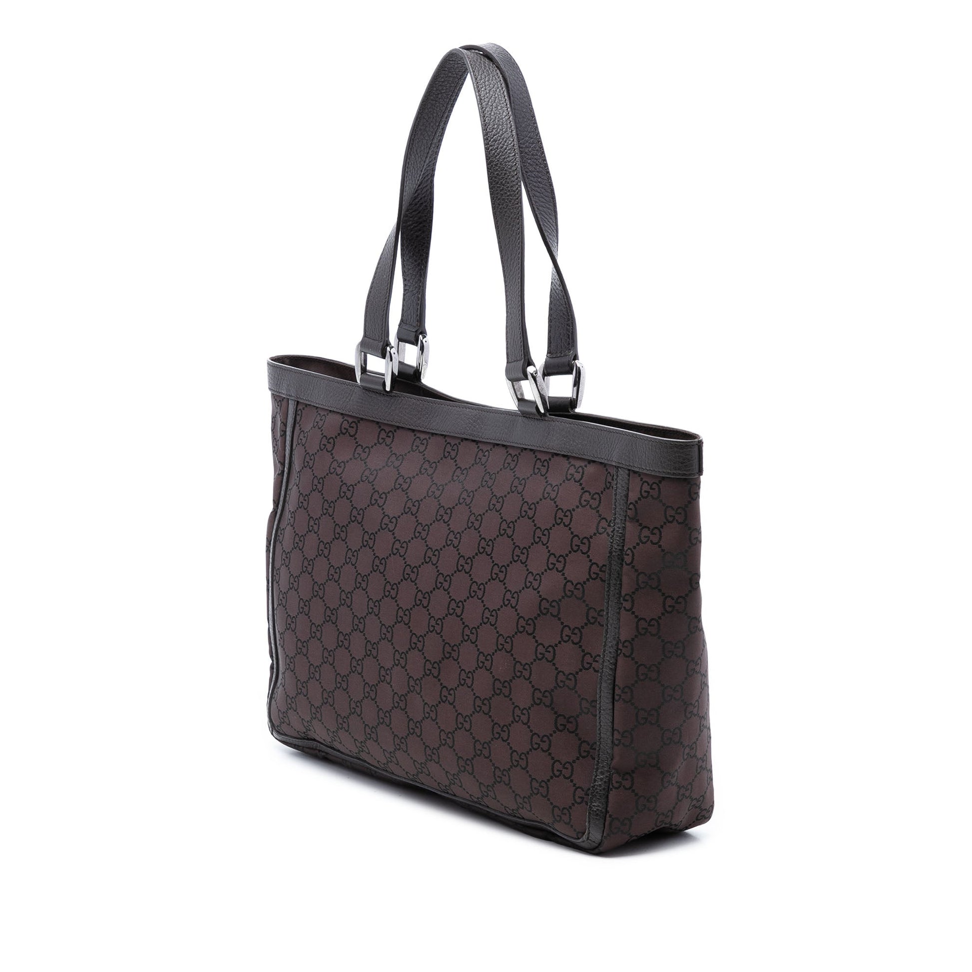Gucci GG Nylon Abbey D Ring Pocket Tote