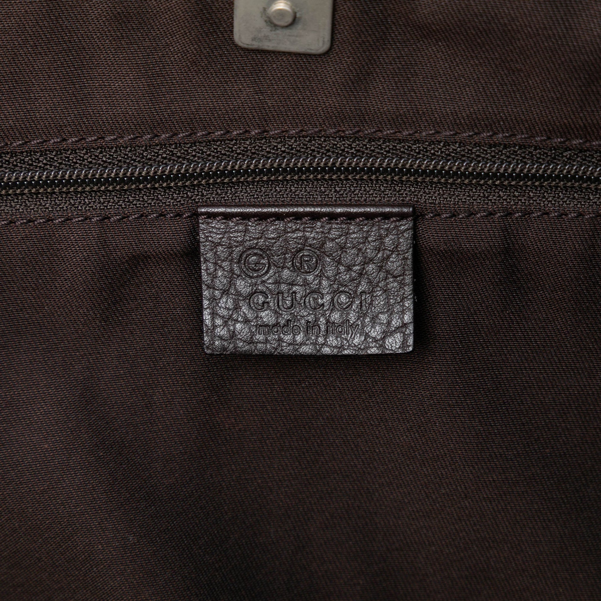 Gucci GG Nylon Abbey D Ring Pocket Tote