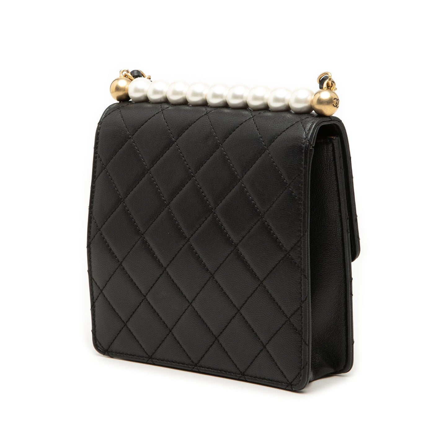 Chanel Small Lambskin Chic Pearls Flap