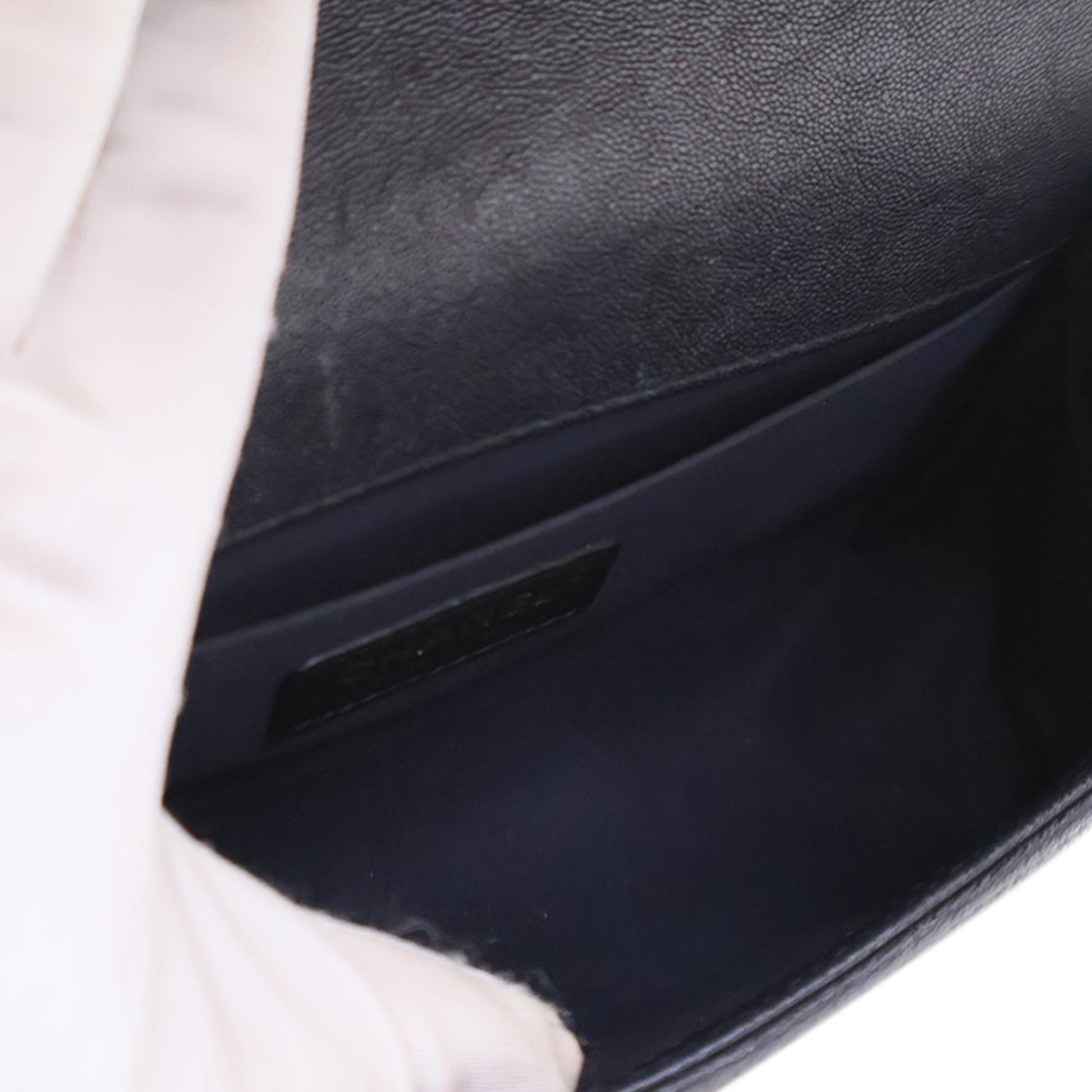 Chanel Old Medium Quilted Caviar Boy Flap